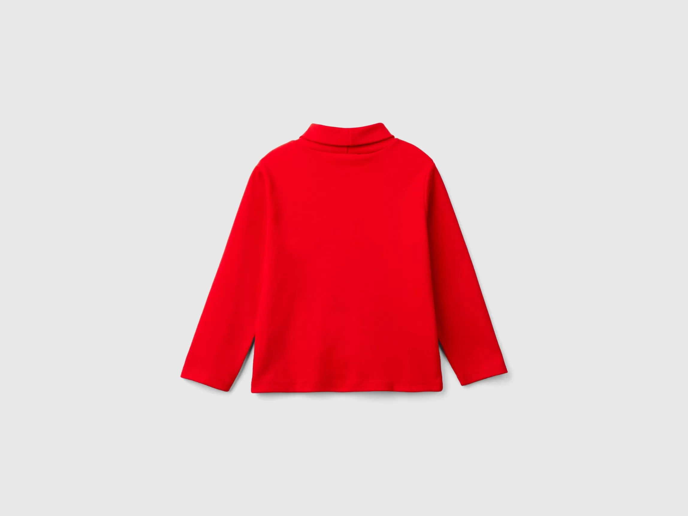 United Colors of Benetton Ribbed knit turtleneck t-shirt