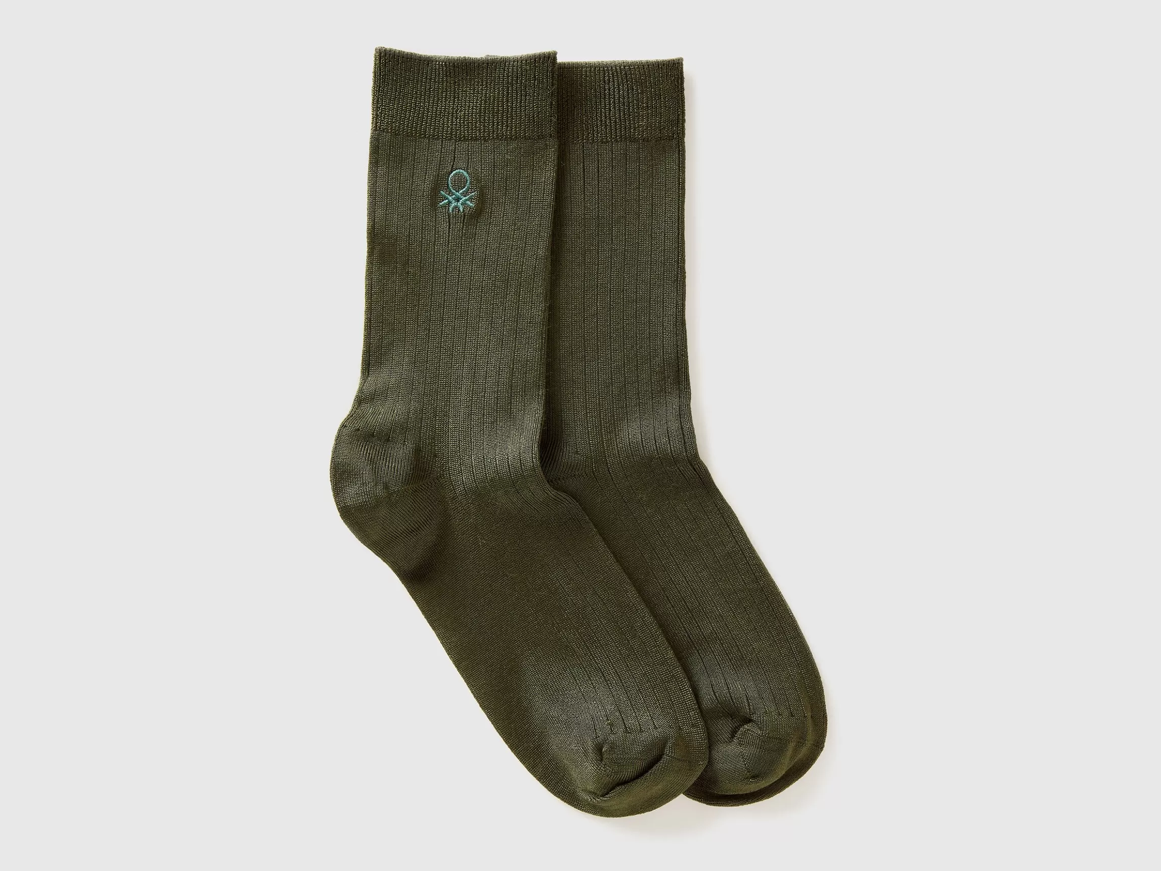 United Colors of Benetton Ribbed socks with logo