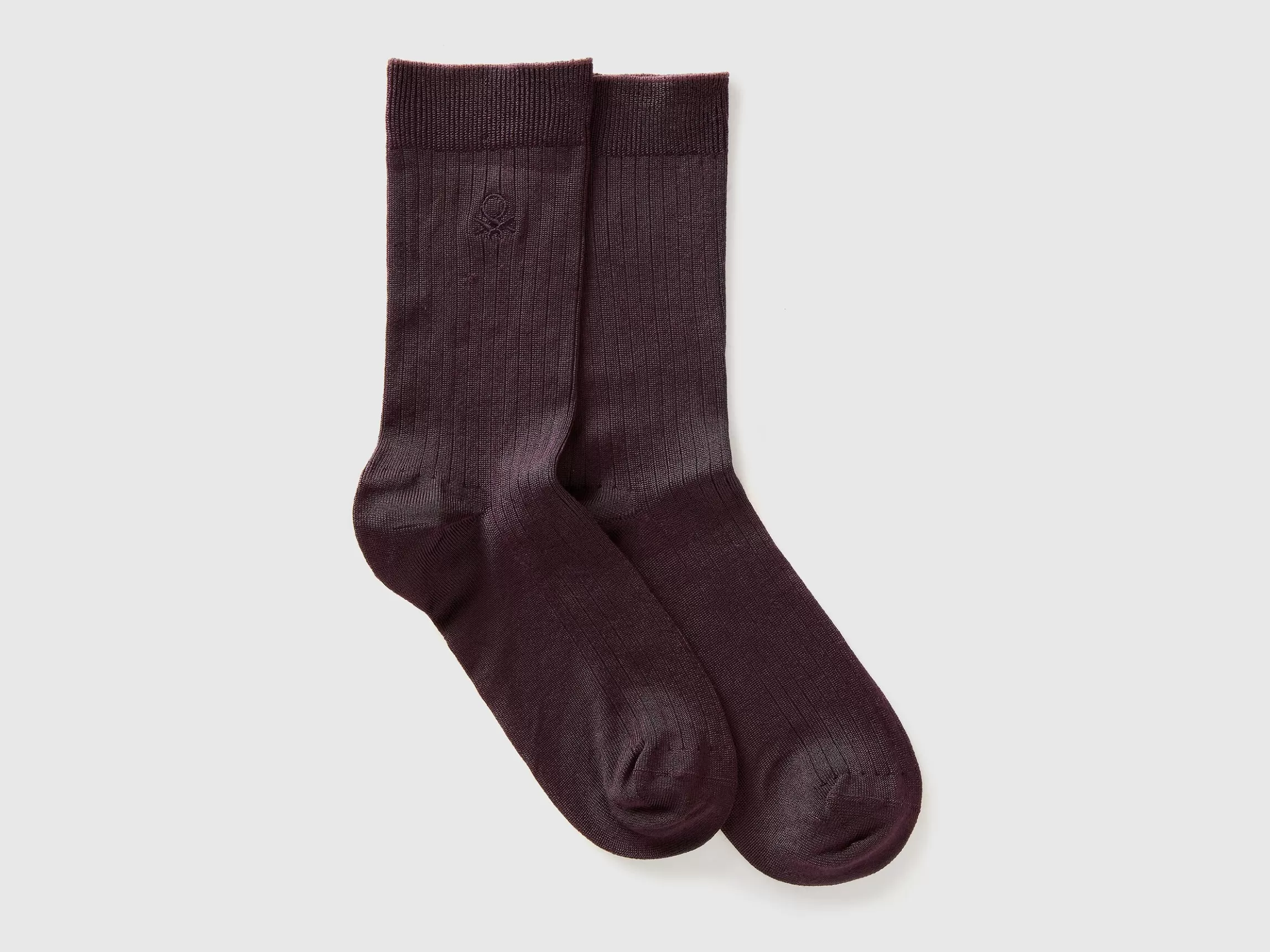 United Colors of Benetton Ribbed socks with logo