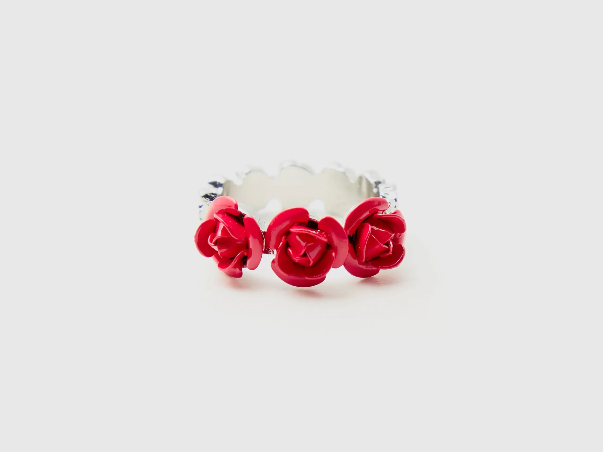 United Colors of Benetton Ring with roses