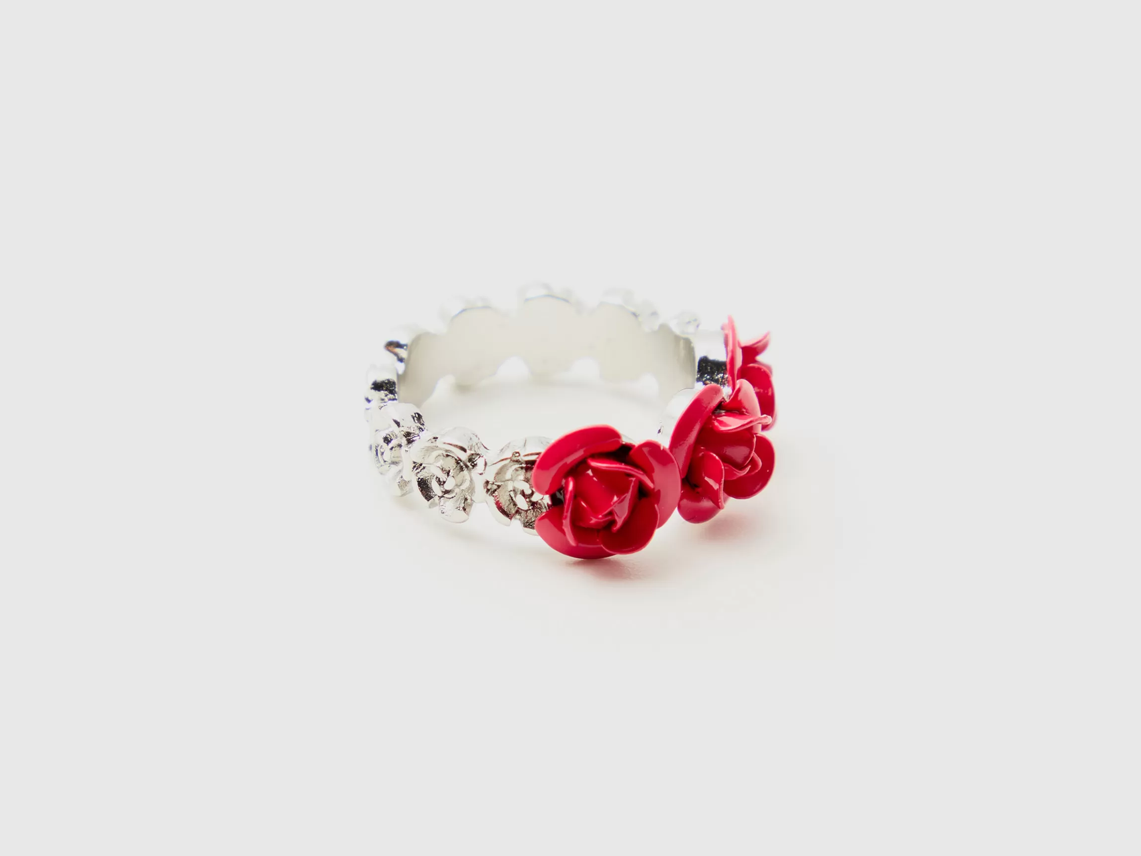 United Colors of Benetton Ring with roses