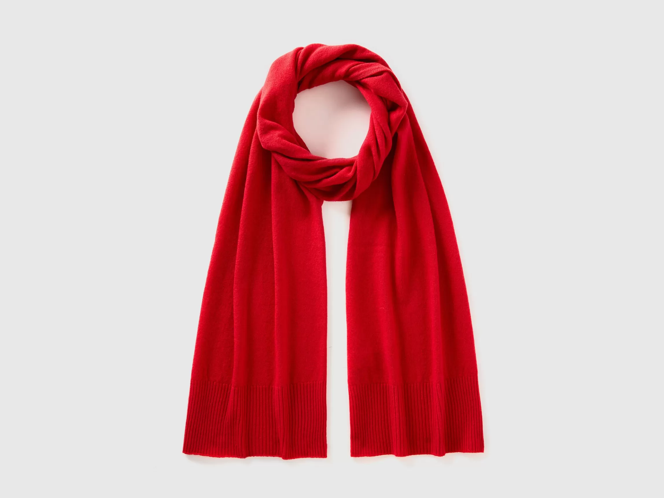 United Colors of Benetton Scarf in pure Merino wool