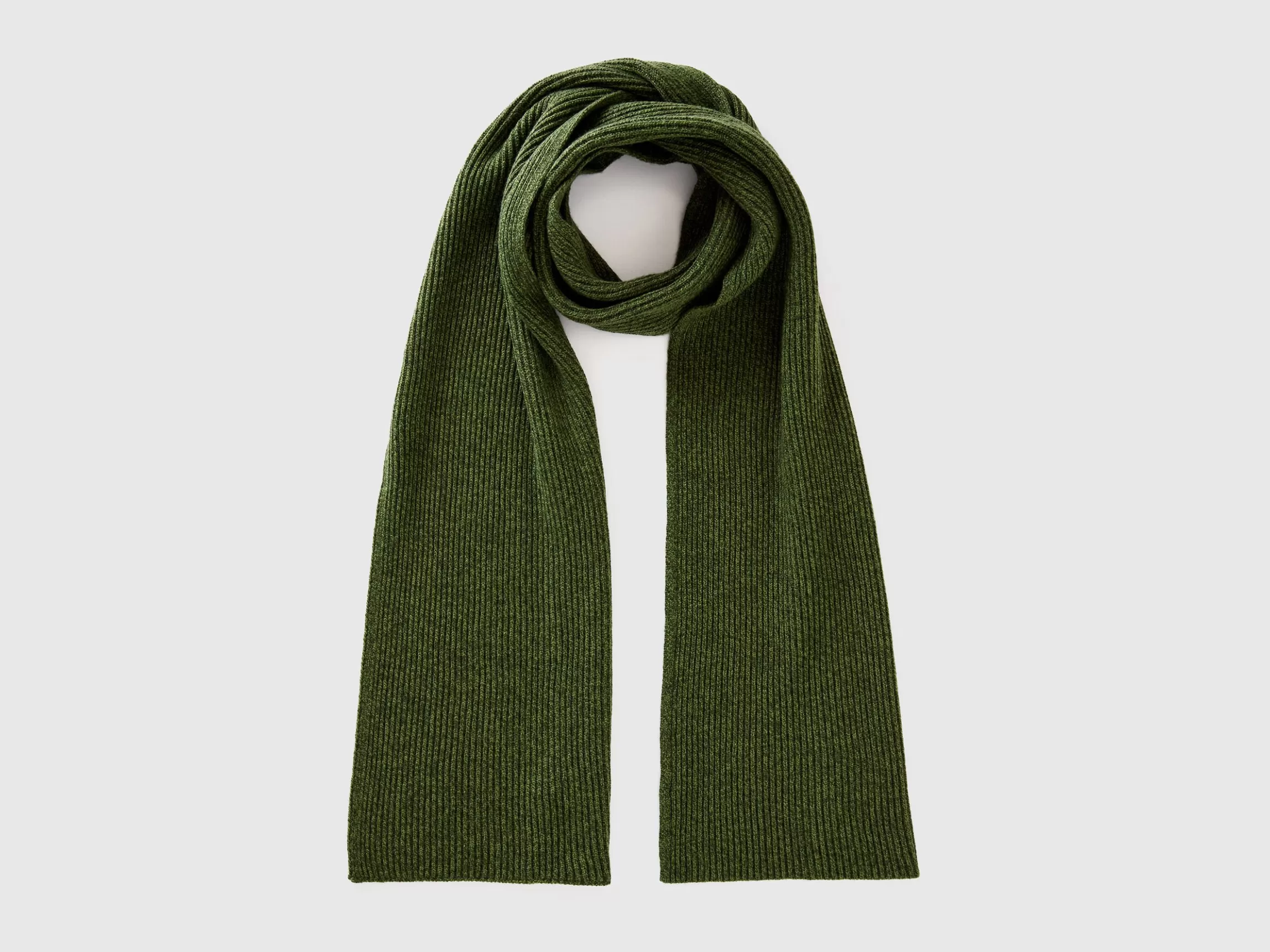 United Colors of Benetton Scarf in wool and cashmere blend