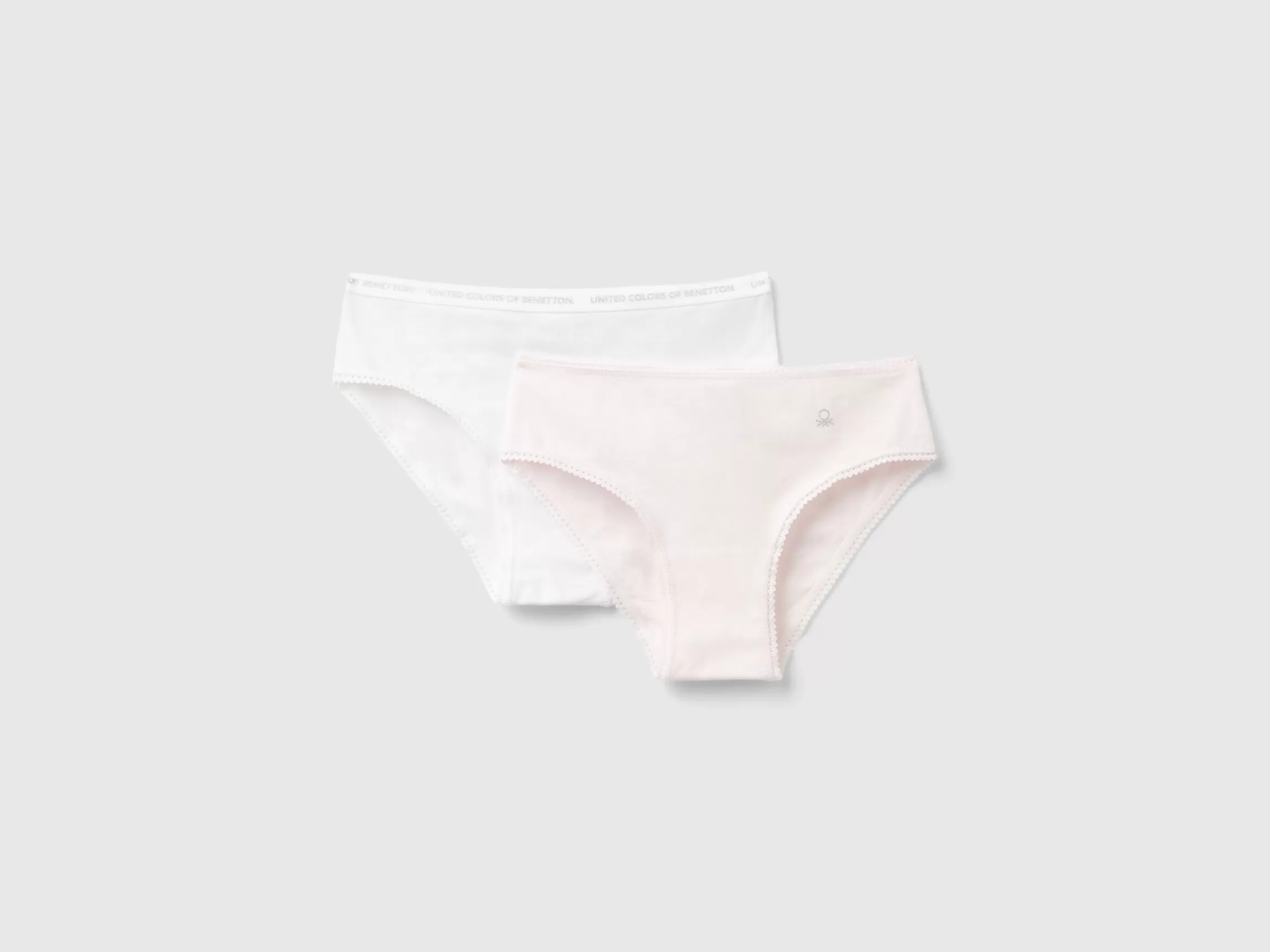 United Colors of Benetton Set of two pairs of underwear in stretch cotton