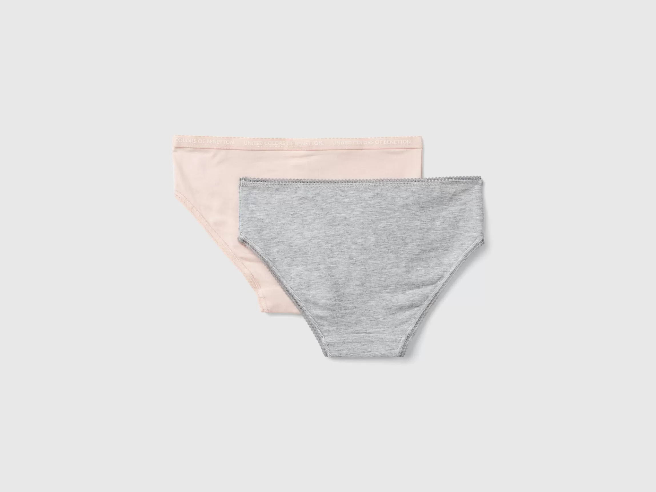 United Colors of Benetton Set of two pairs of underwear in stretch cotton