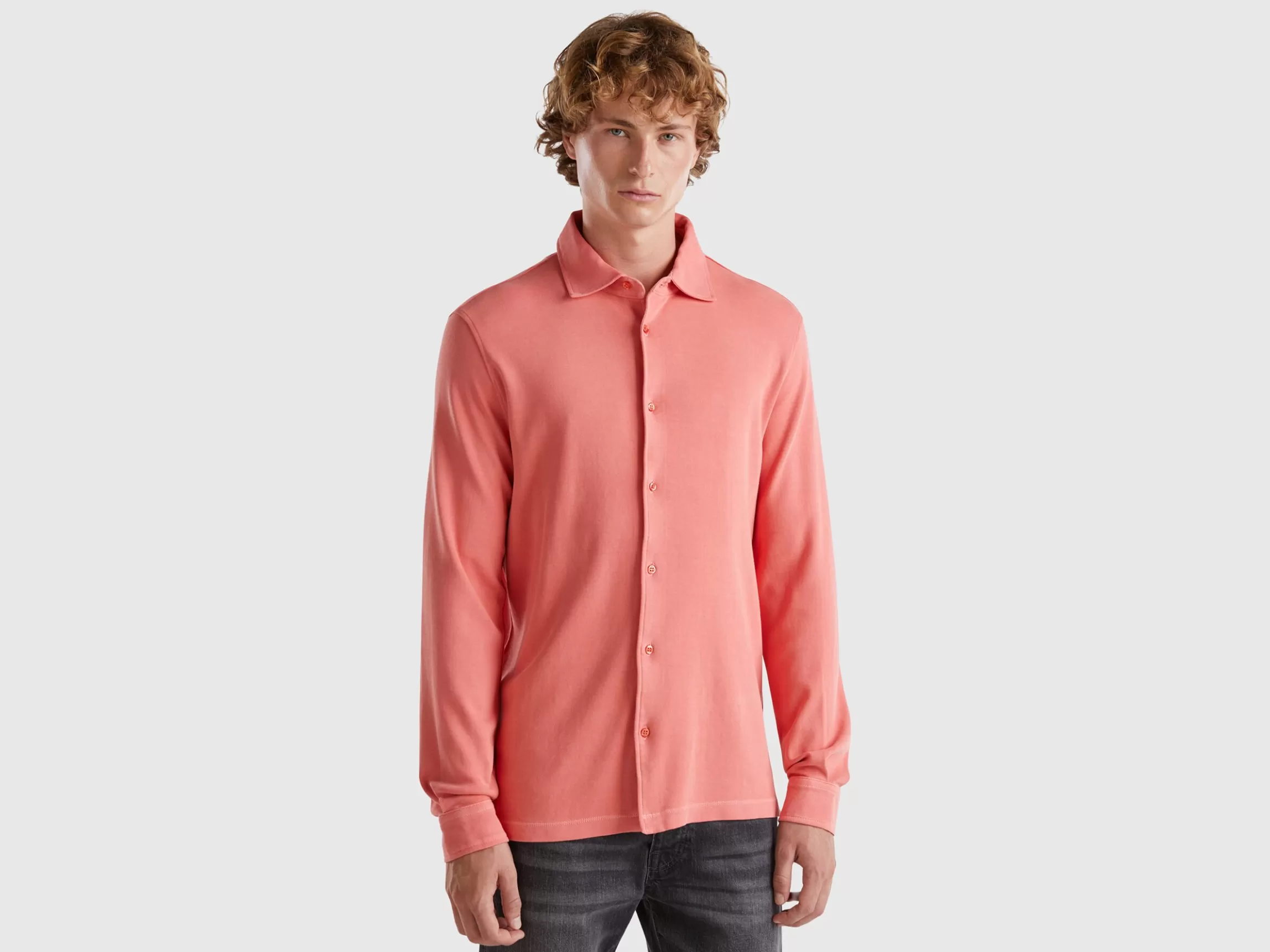 United Colors of Benetton Shirt in pure cotton