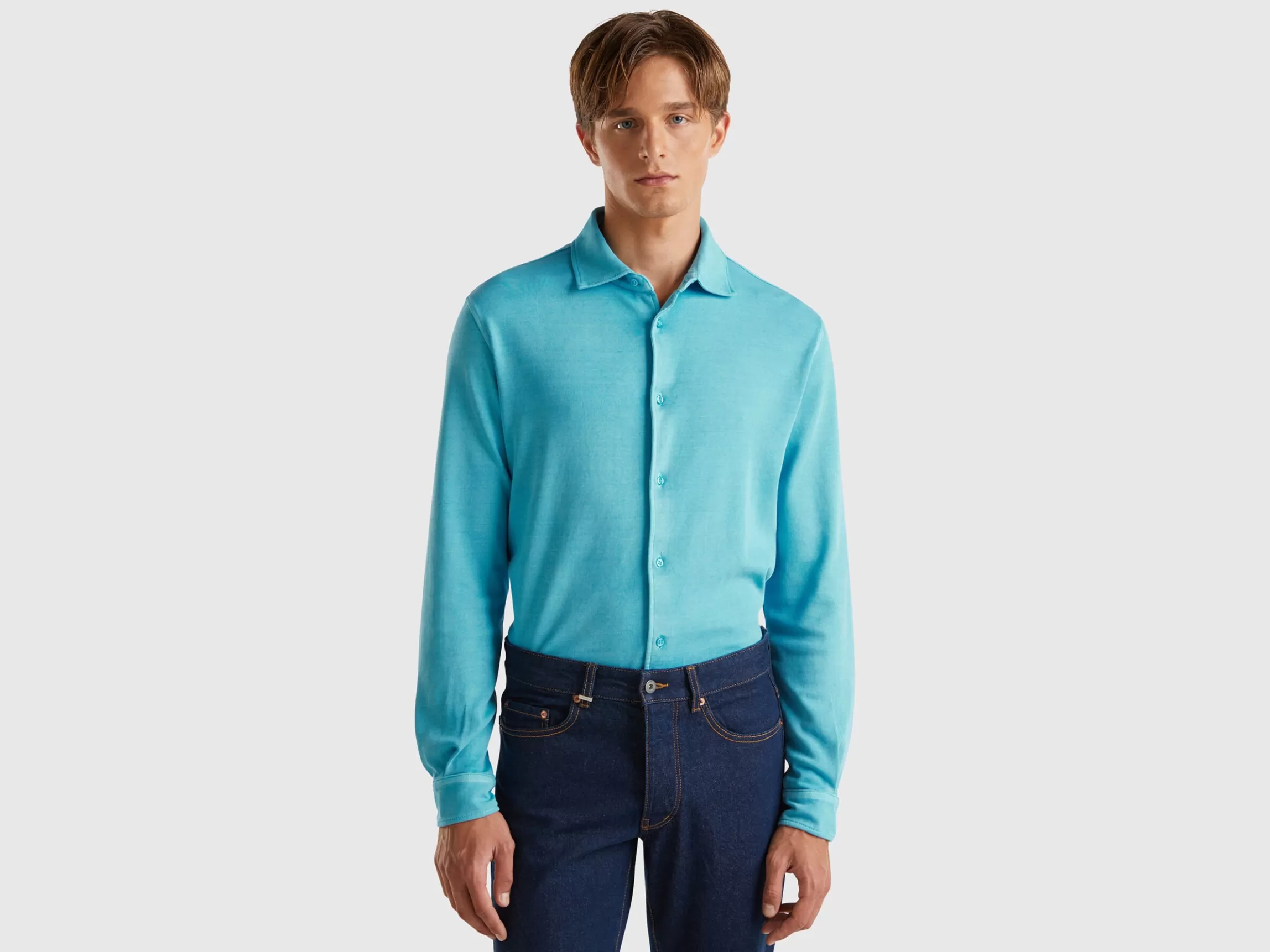 United Colors of Benetton Shirt in pure cotton