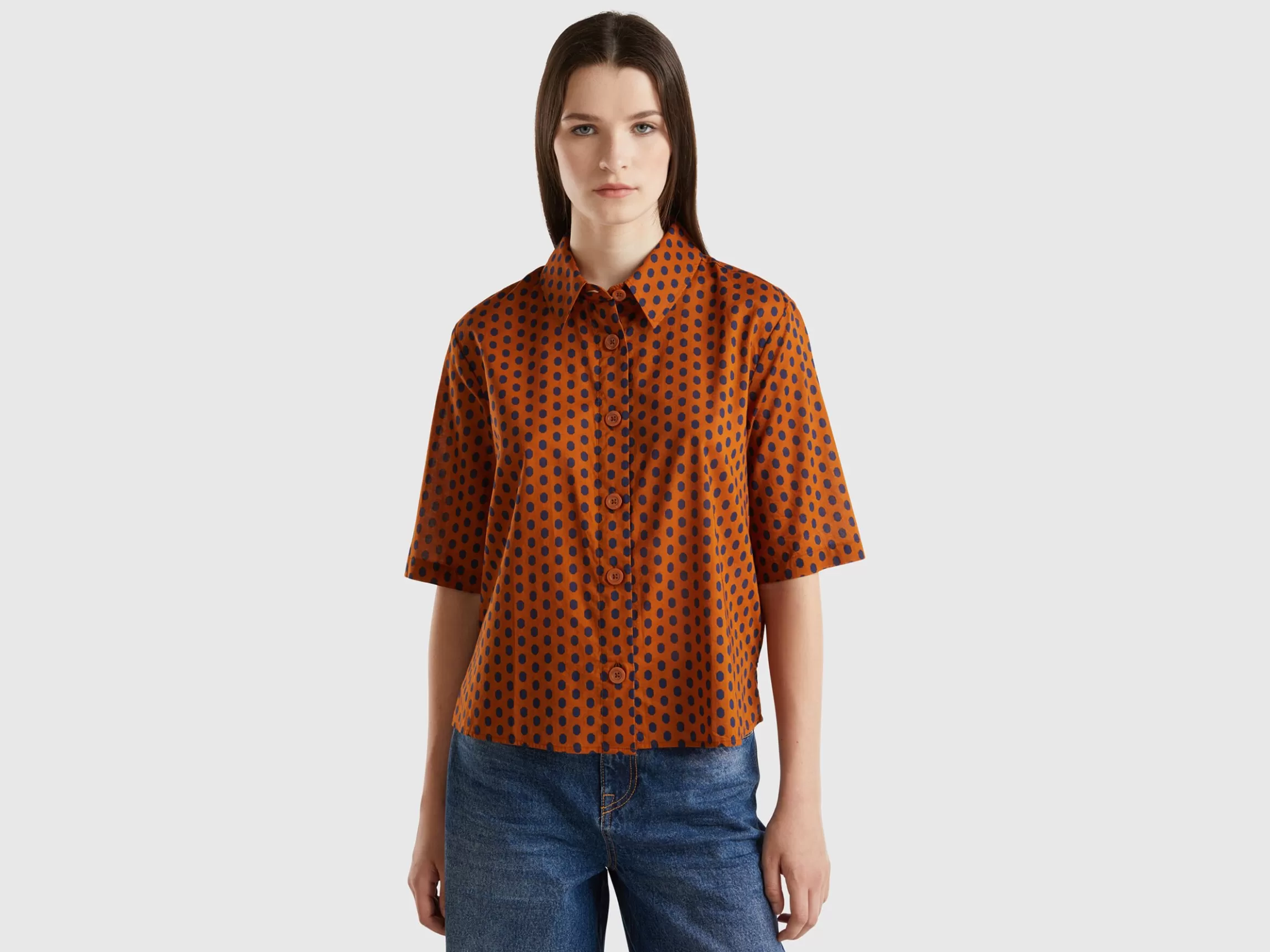 United Colors of Benetton Short sleeve patterned shirt