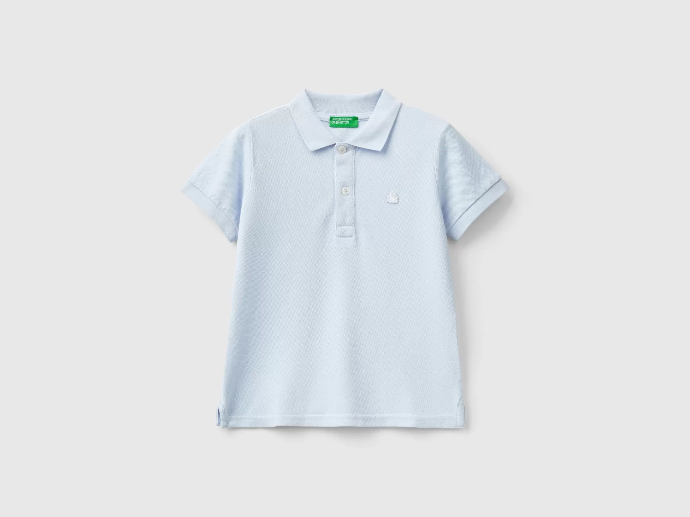 United Colors of Benetton Short sleeve polo in organic cotton