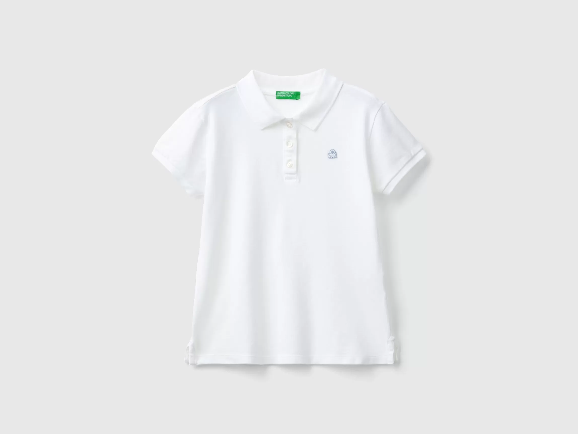 United Colors of Benetton Short sleeve polo in organic cotton