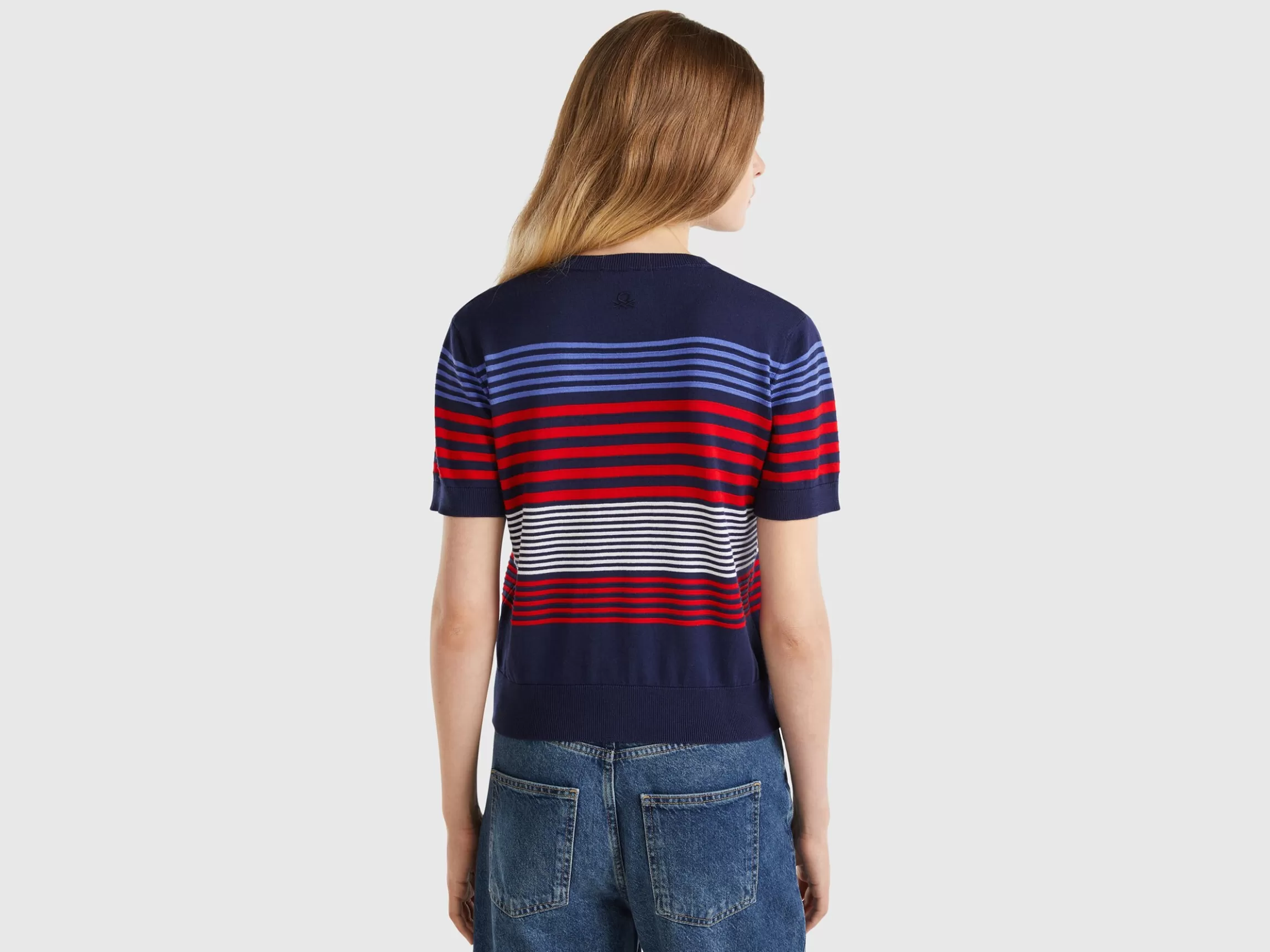 United Colors of Benetton Short sleeve top with stripes