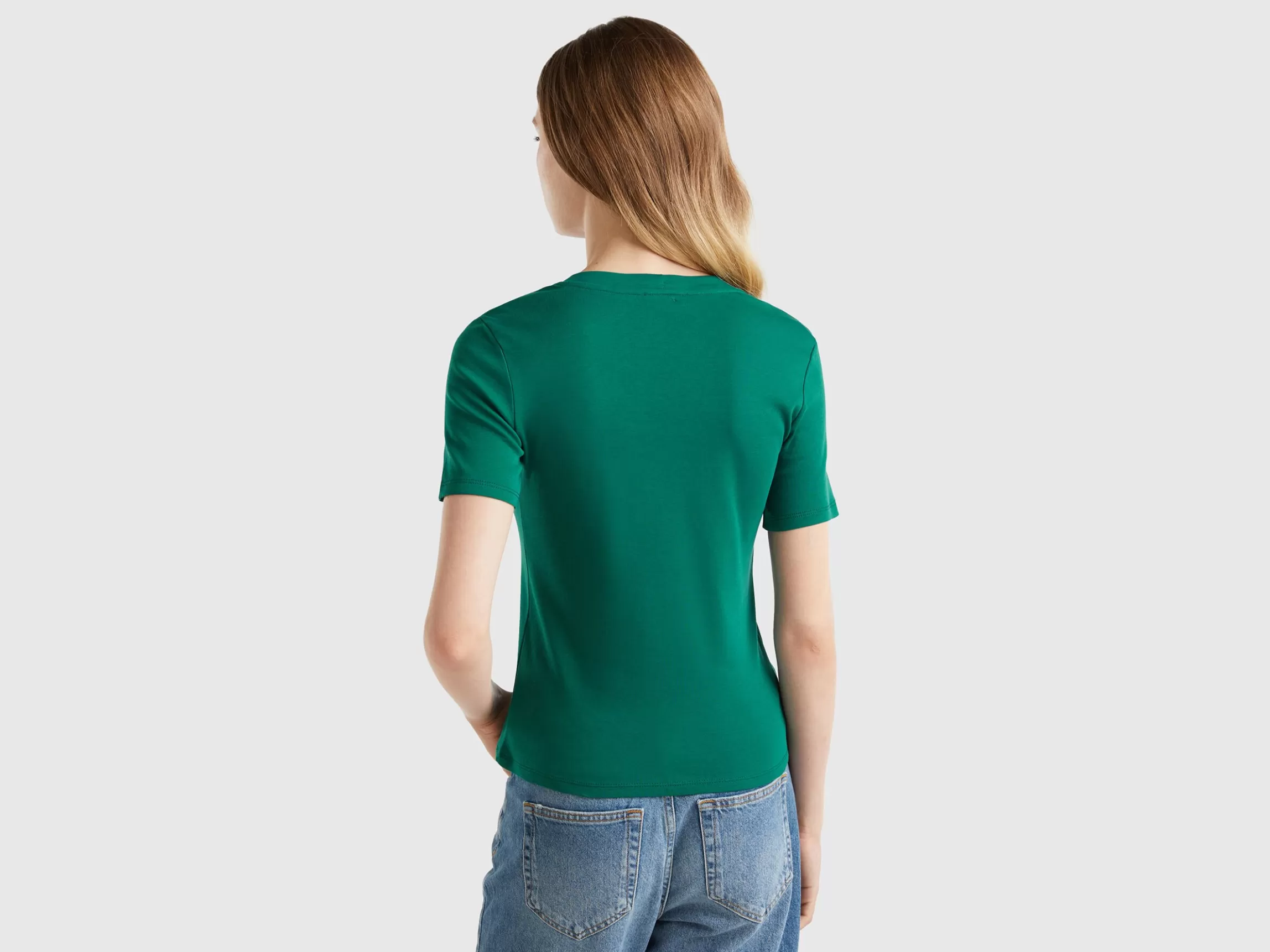 United Colors of Benetton Short sleeve t-shirt in long fiber cotton