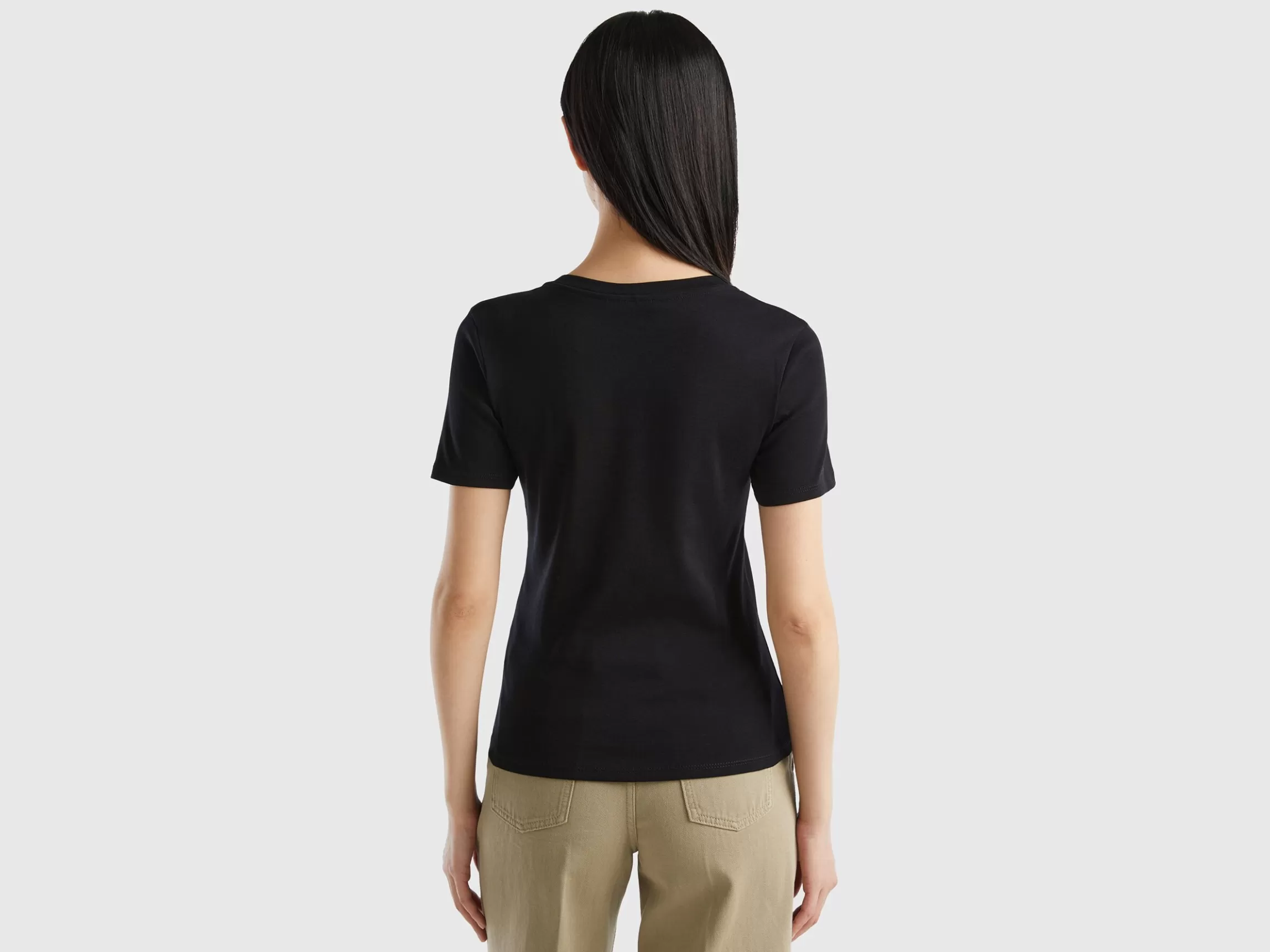 United Colors of Benetton Short sleeve t-shirt in long fiber cotton