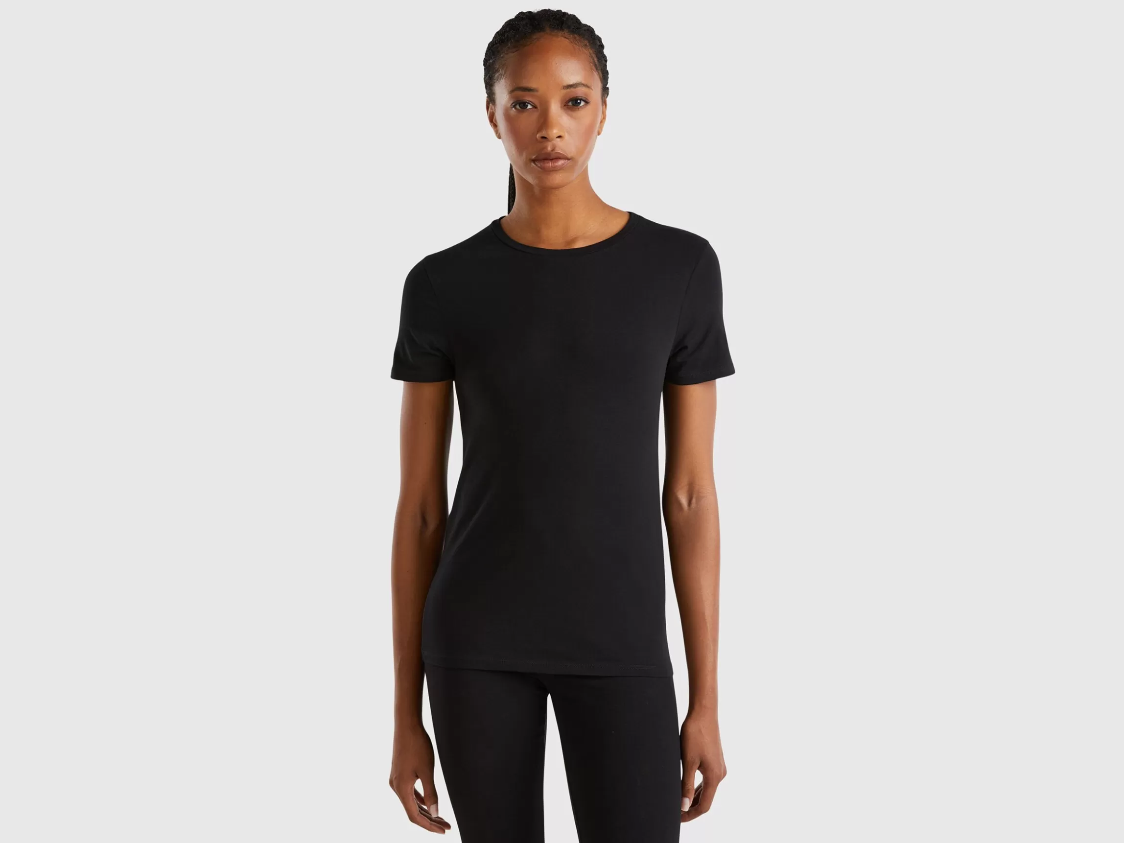 United Colors of Benetton Short sleeve t-shirt in super stretch organic cotton