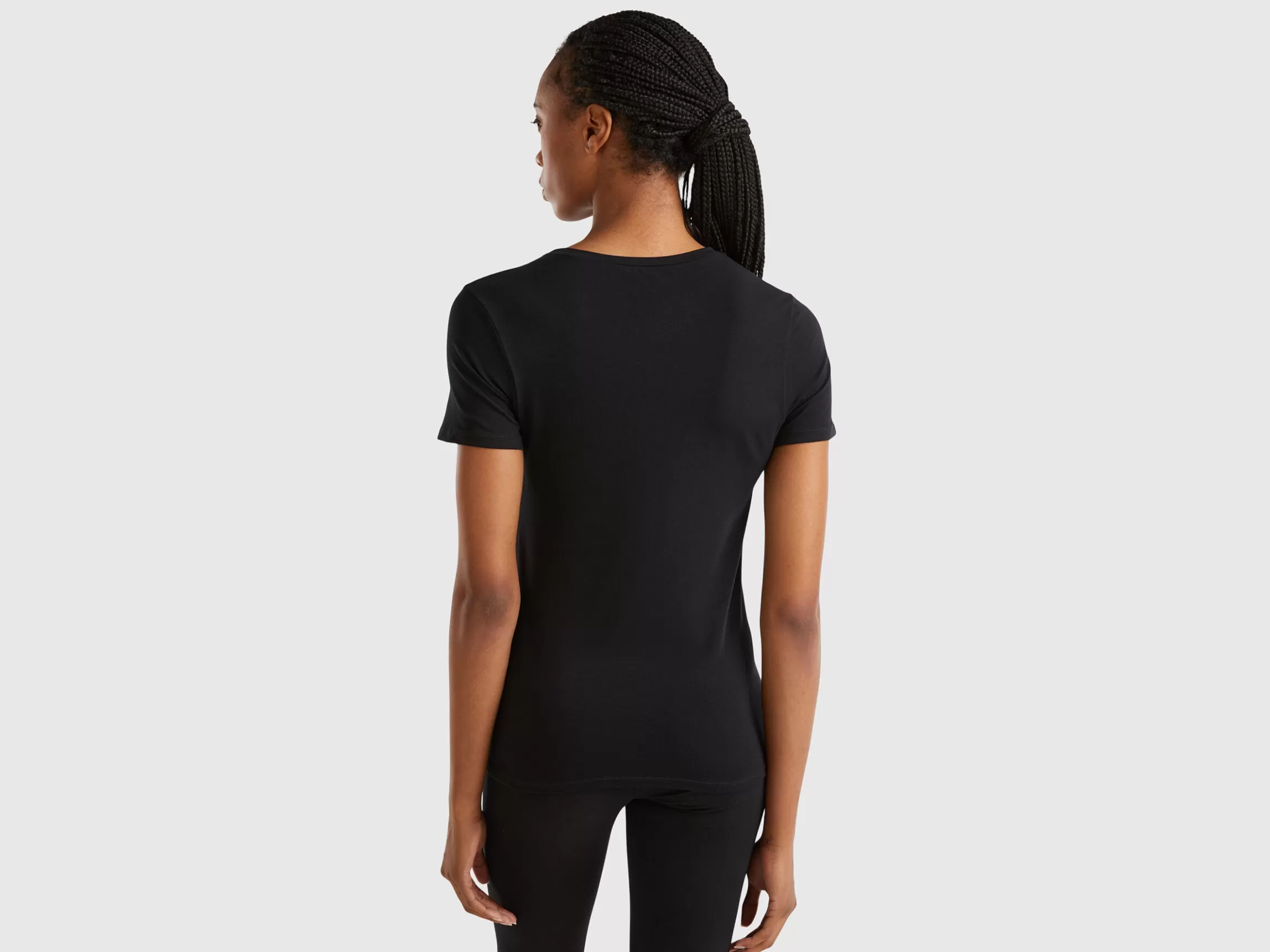 United Colors of Benetton Short sleeve t-shirt in super stretch organic cotton