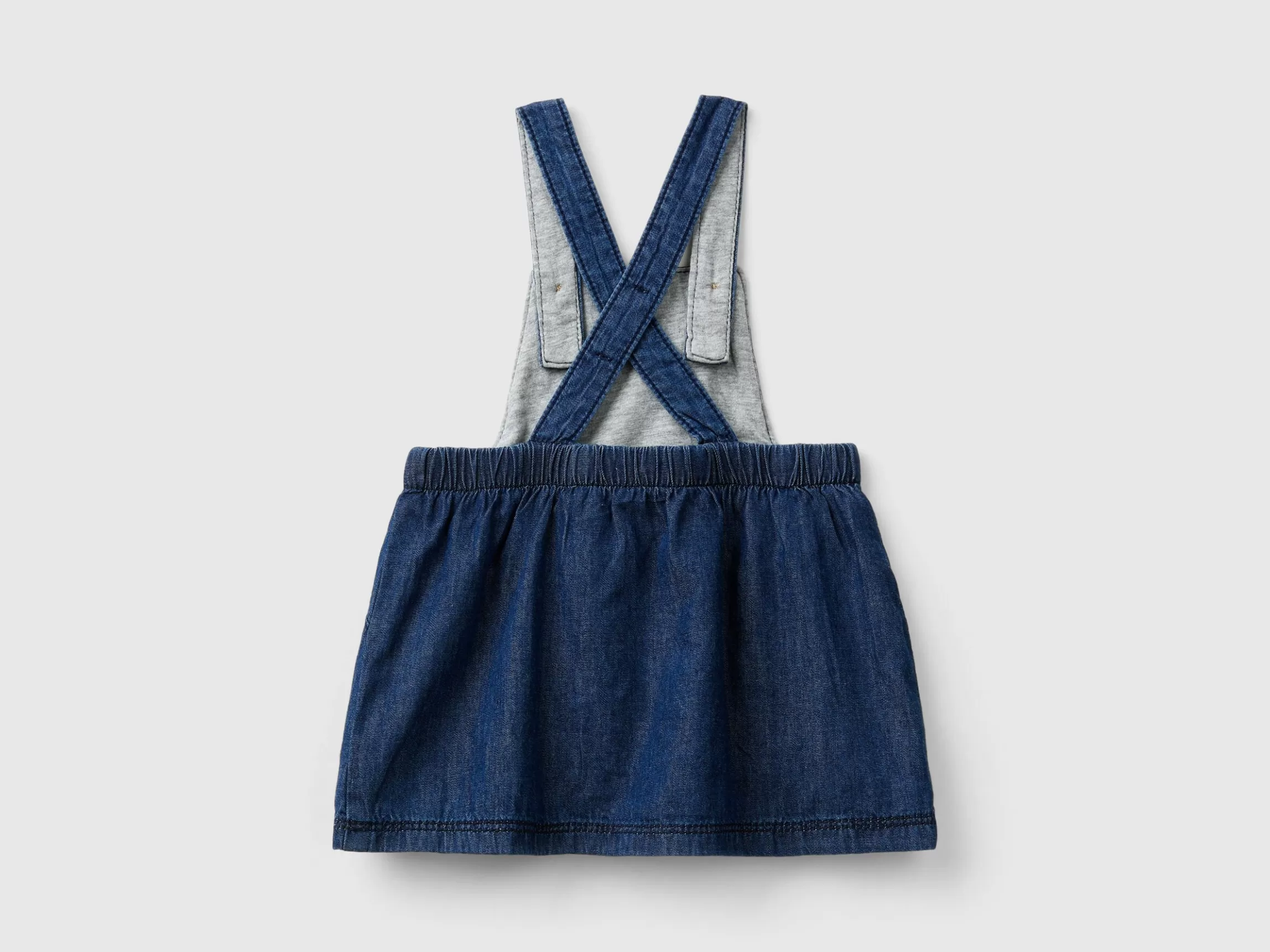 United Colors of Benetton Skirt overalls in chambray