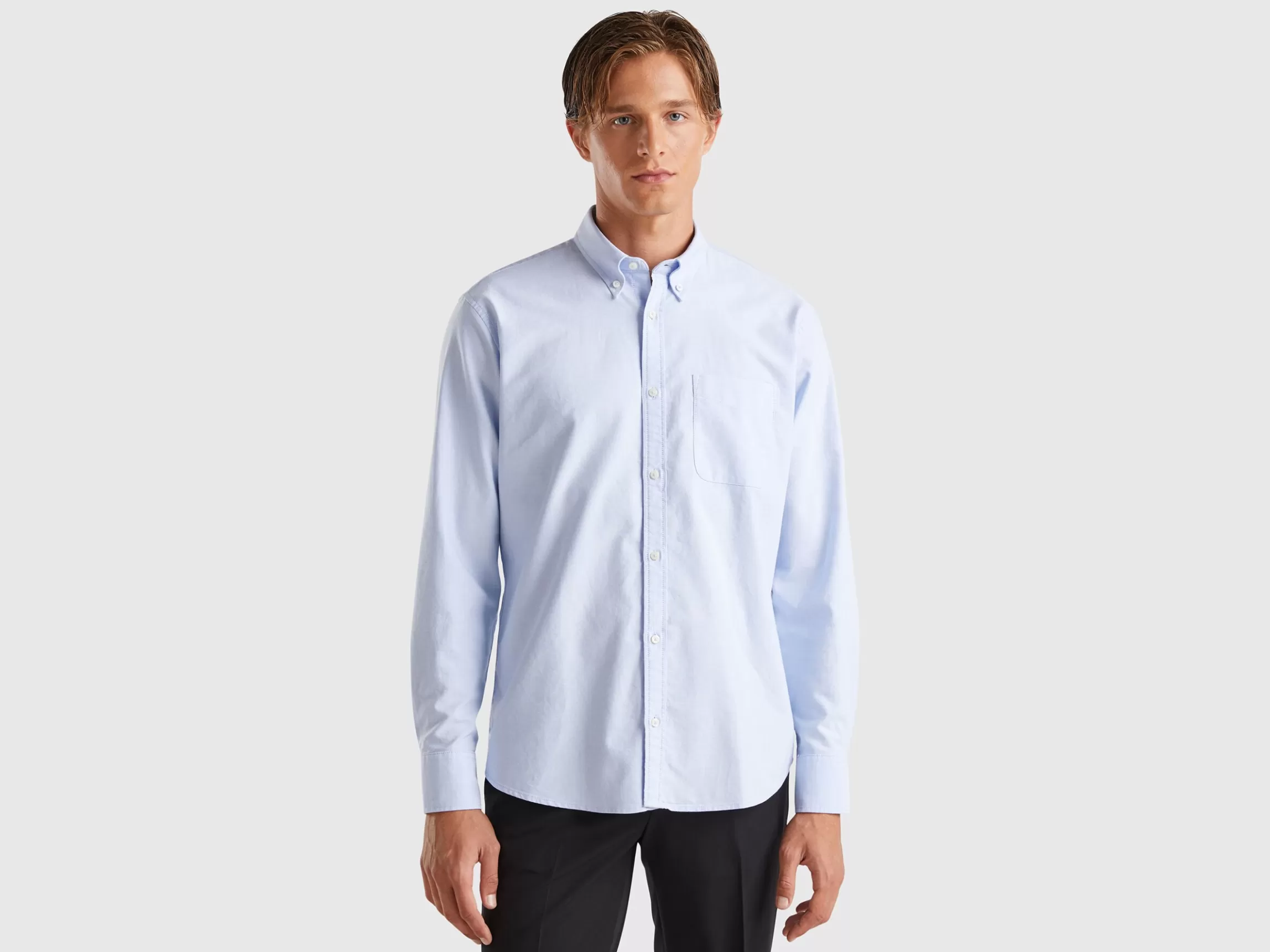 United Colors of Benetton Slim fit button-down shirt