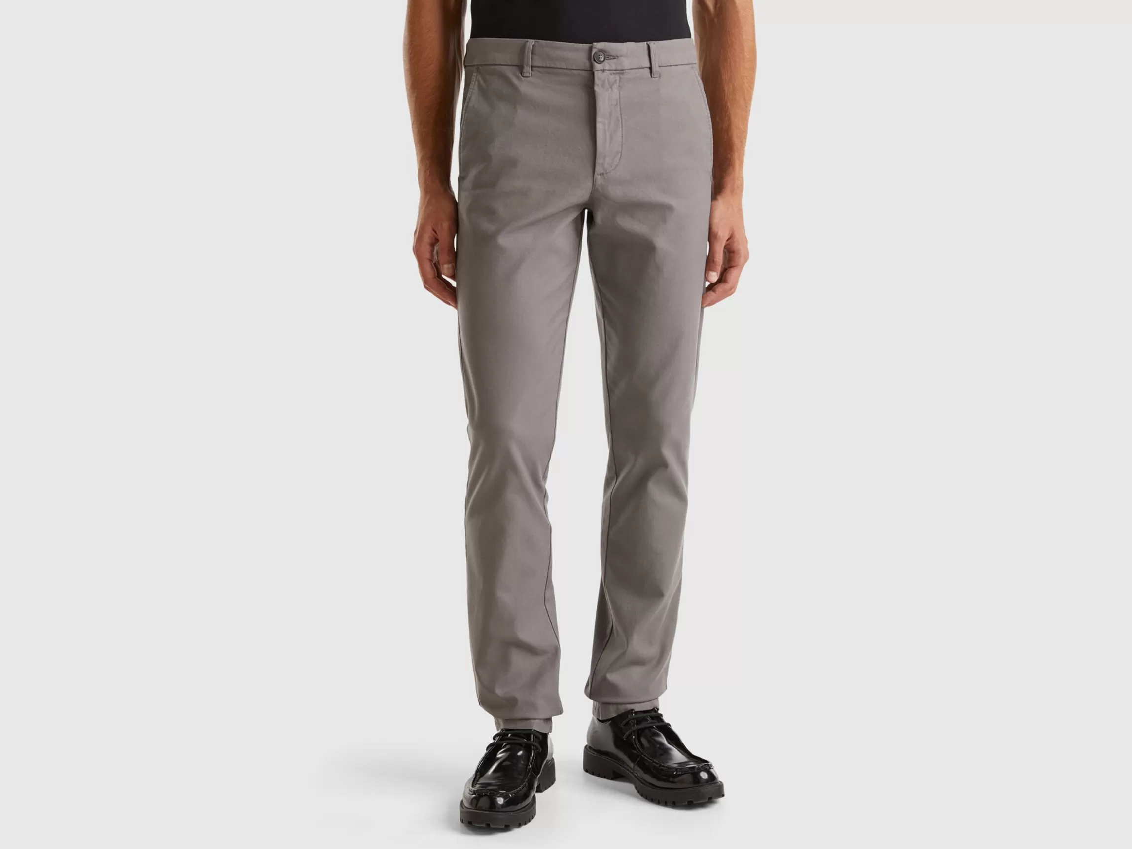 United Colors of Benetton Slim fit chinos in stretch cotton