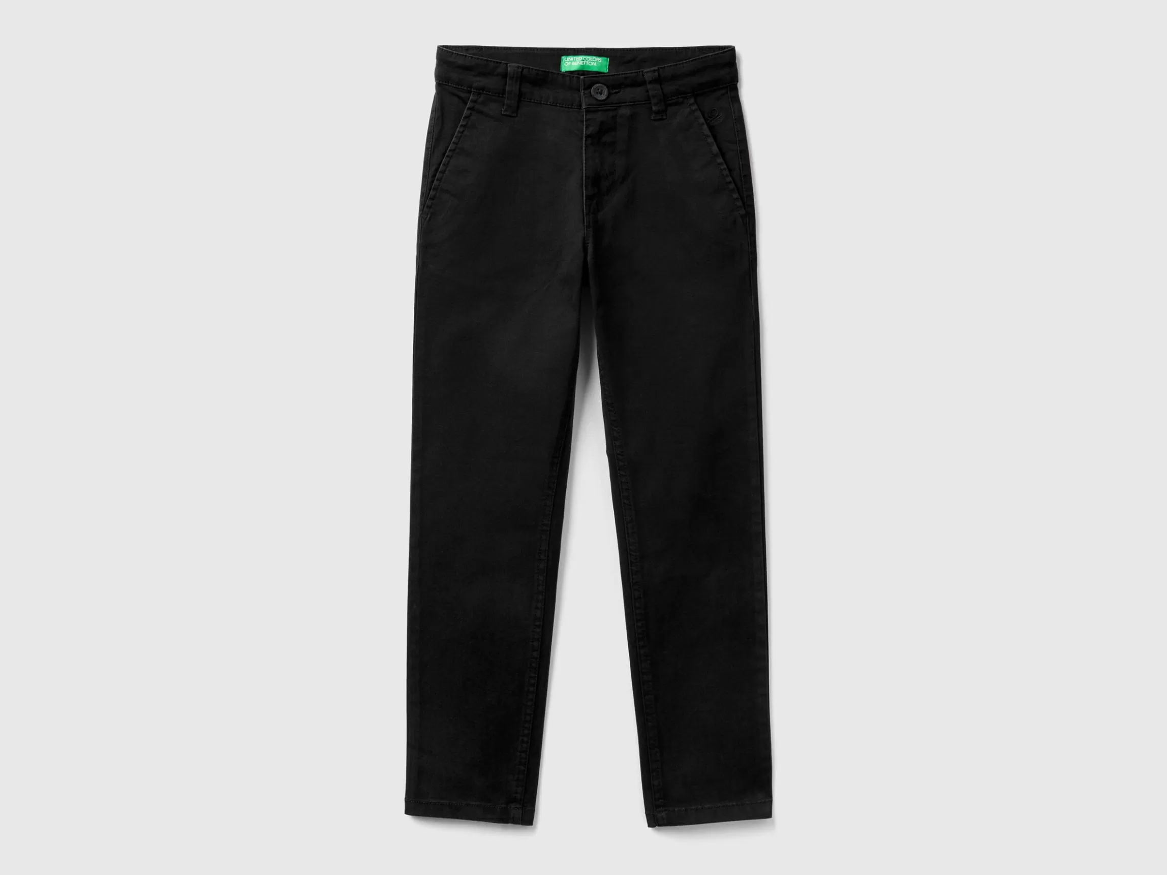 United Colors of Benetton Slim fit chinos in stretch cotton