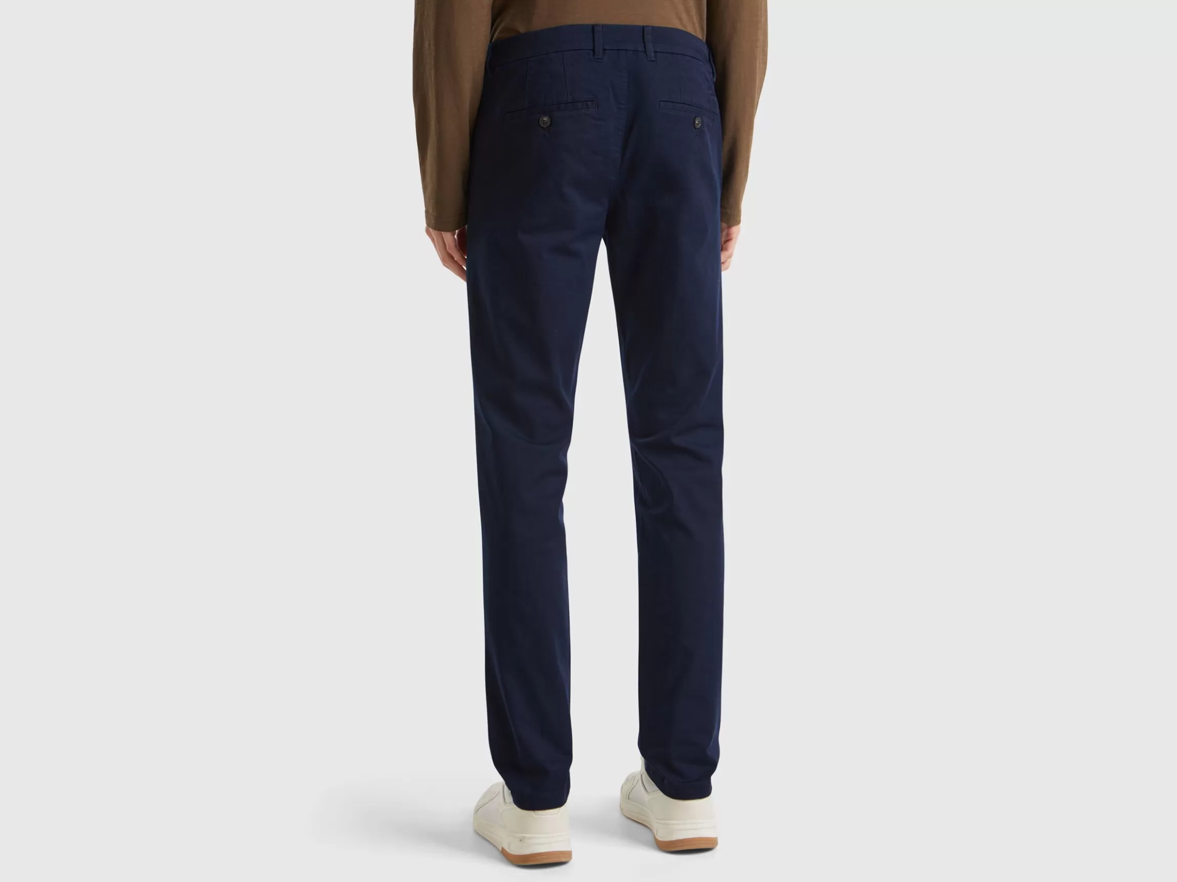 United Colors of Benetton Slim fit chinos in stretch cotton