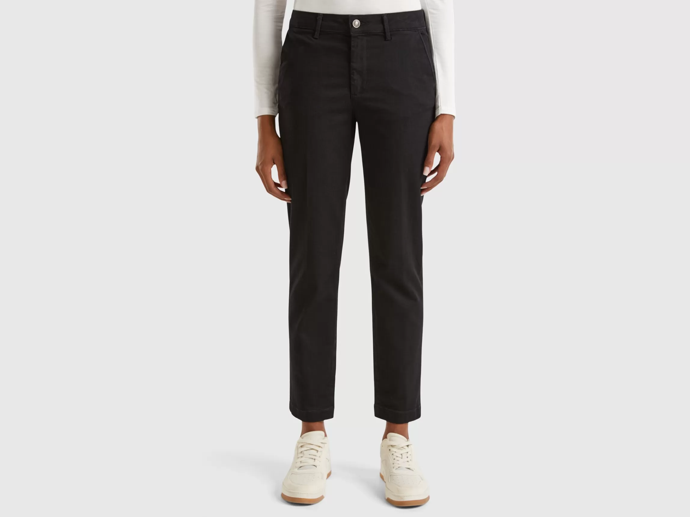 United Colors of Benetton Slim fit denim chinos