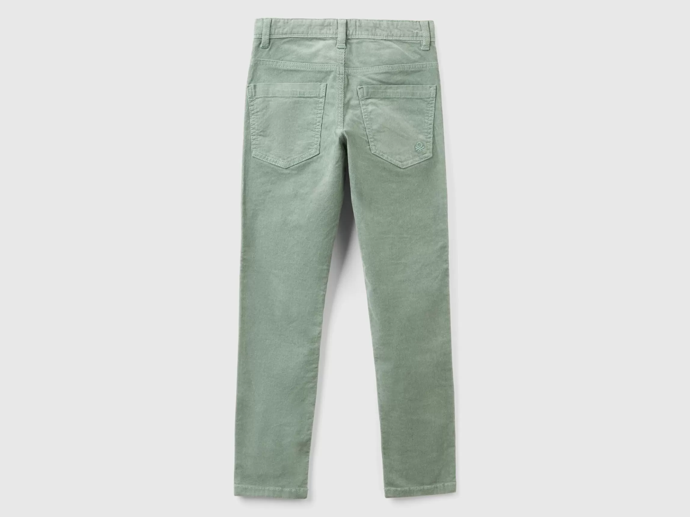 United Colors of Benetton Slim fit stretch corduroy trousers