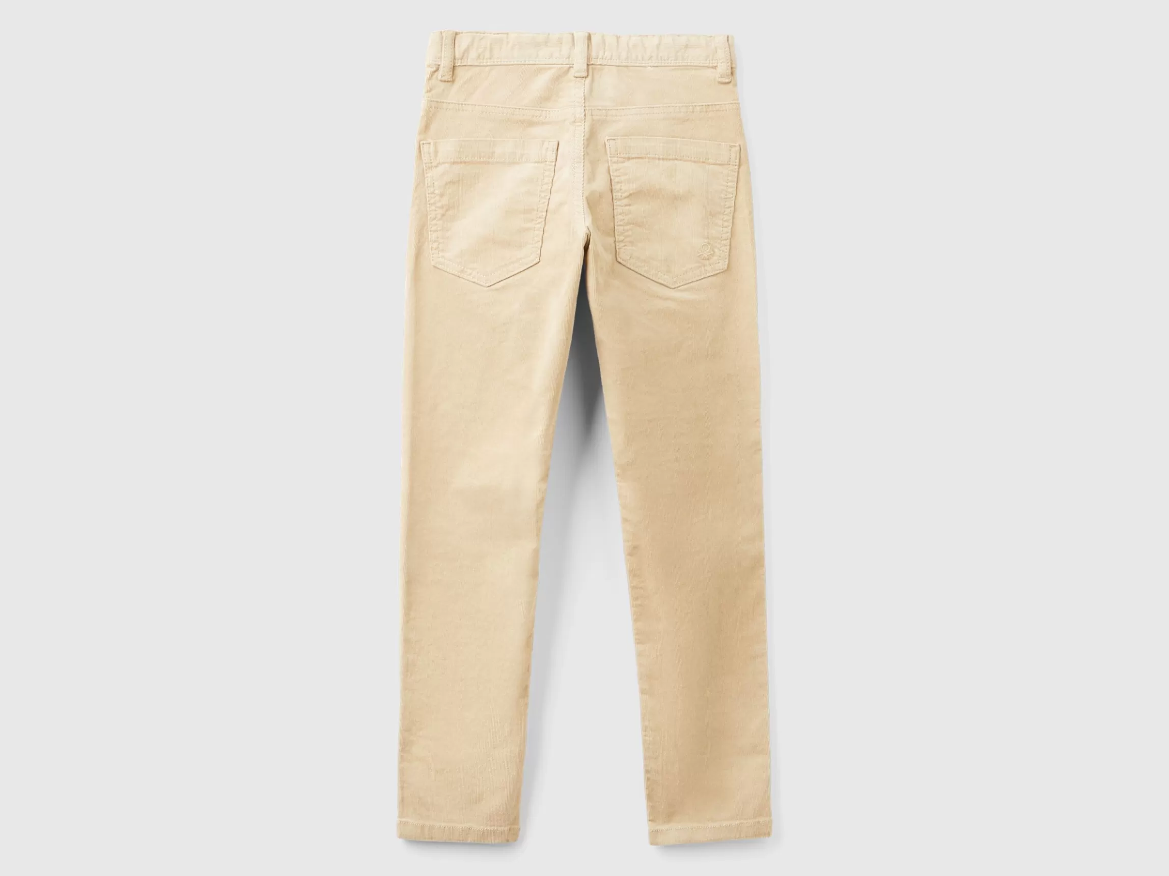 United Colors of Benetton Slim fit stretch corduroy trousers
