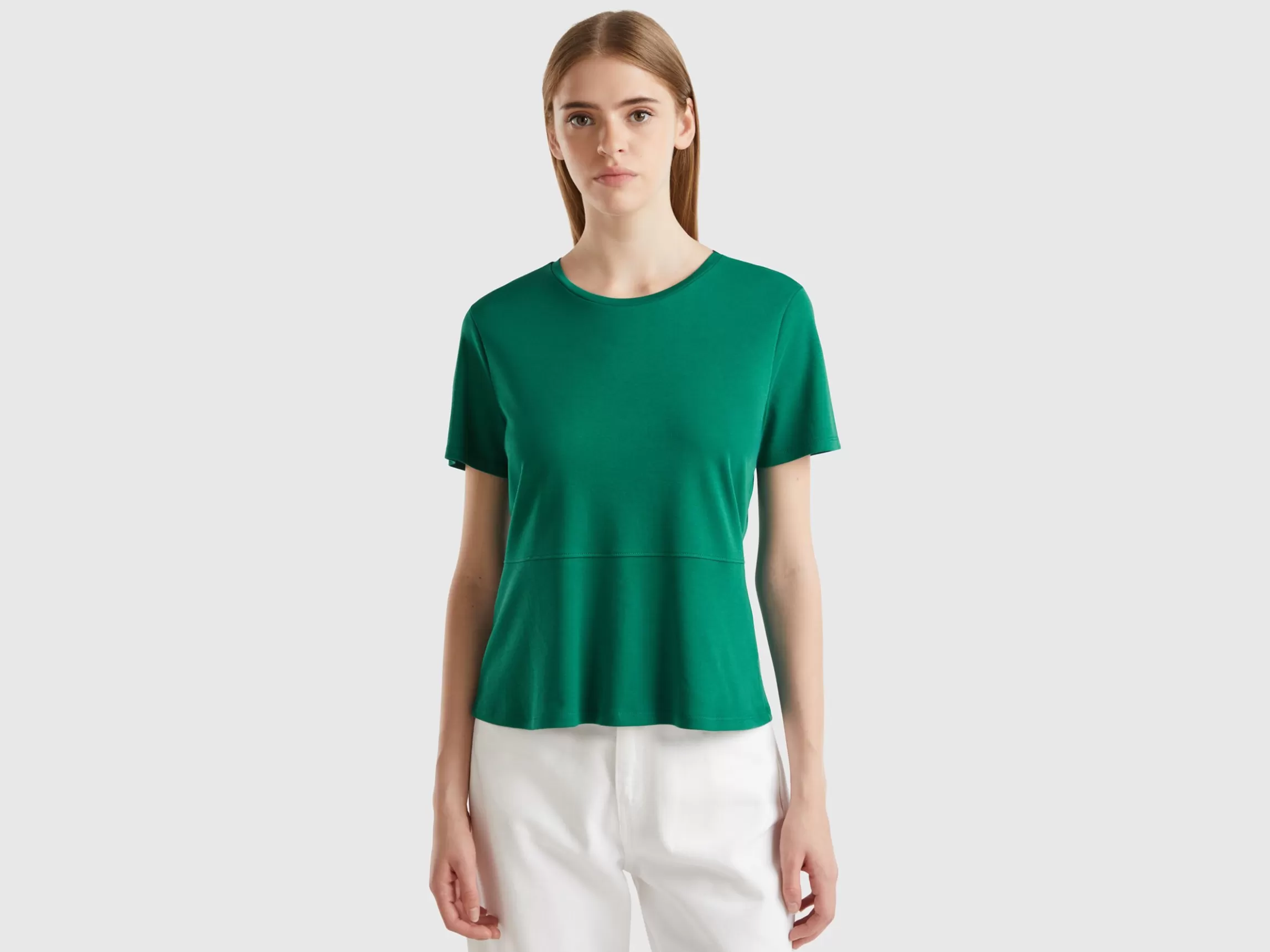 United Colors of Benetton Slim fit t-shirt in organic cotton