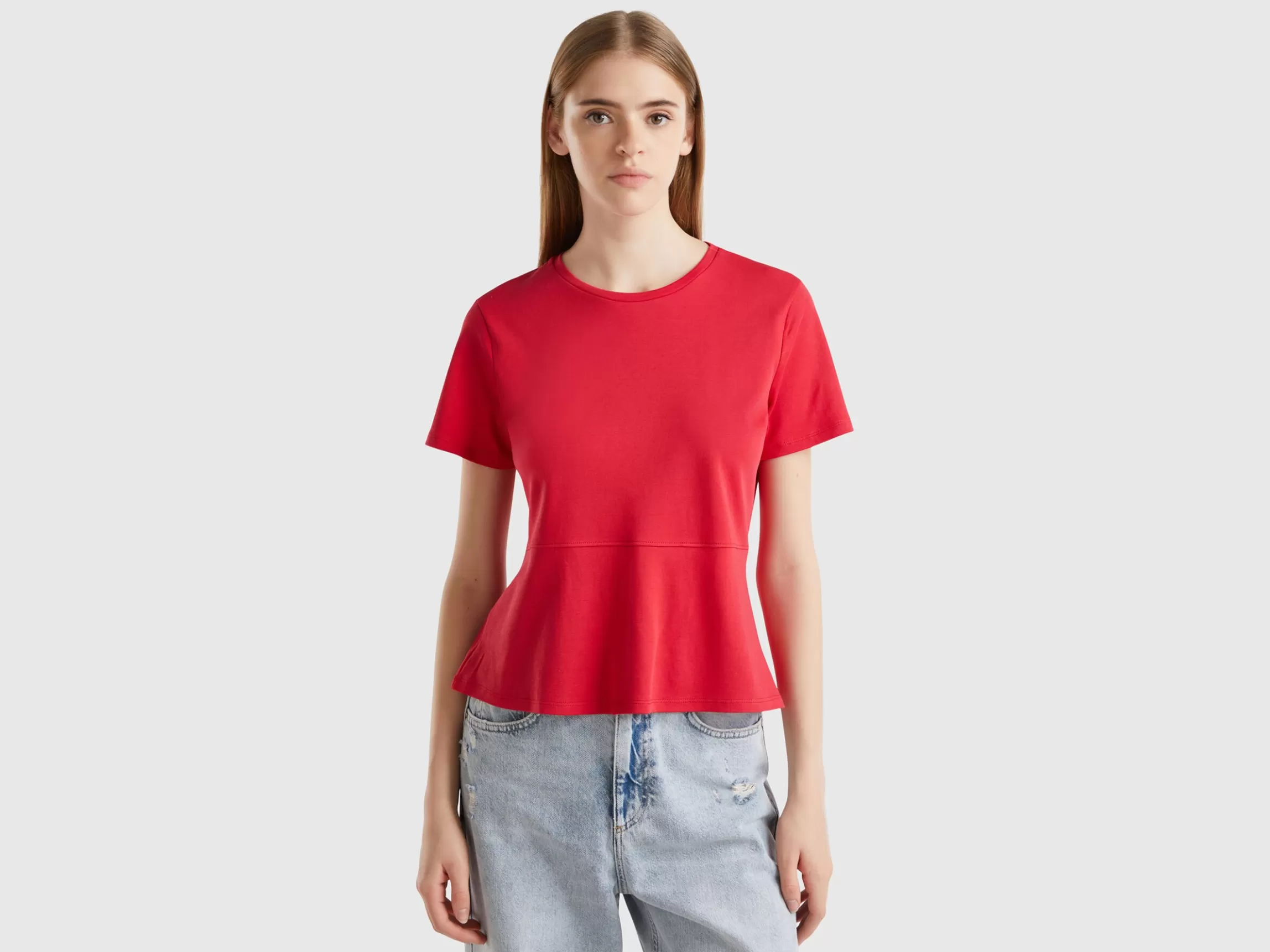 United Colors of Benetton Slim fit t-shirt in organic cotton