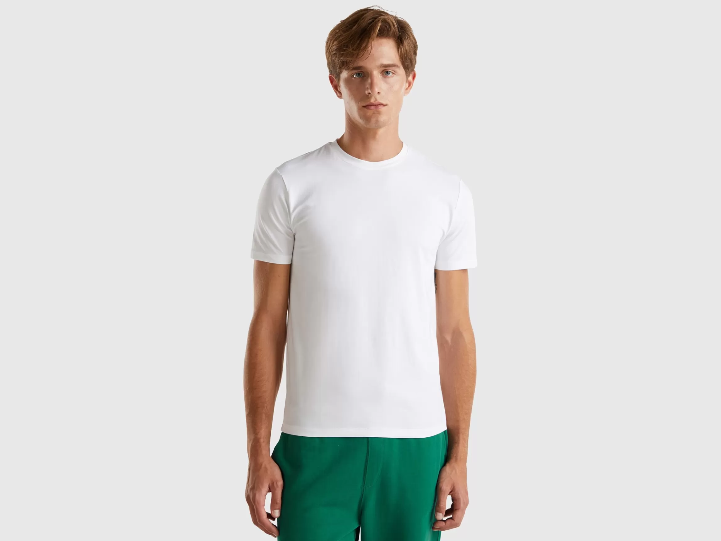 United Colors of Benetton Slim fit t-shirt in stretch cotton