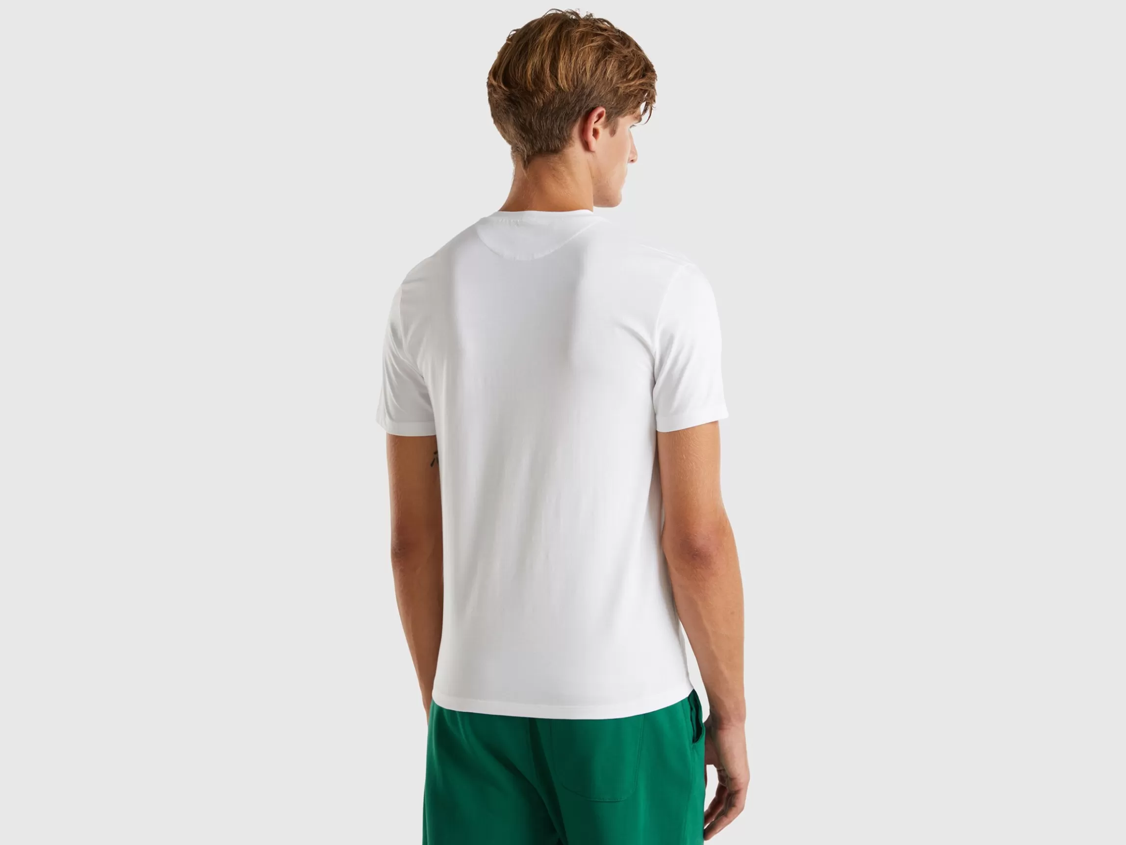 United Colors of Benetton Slim fit t-shirt in stretch cotton