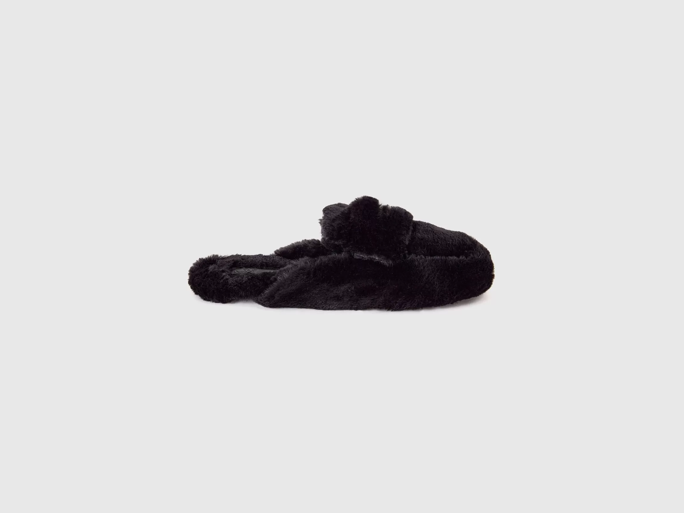 United Colors of Benetton Slippers in faux fur