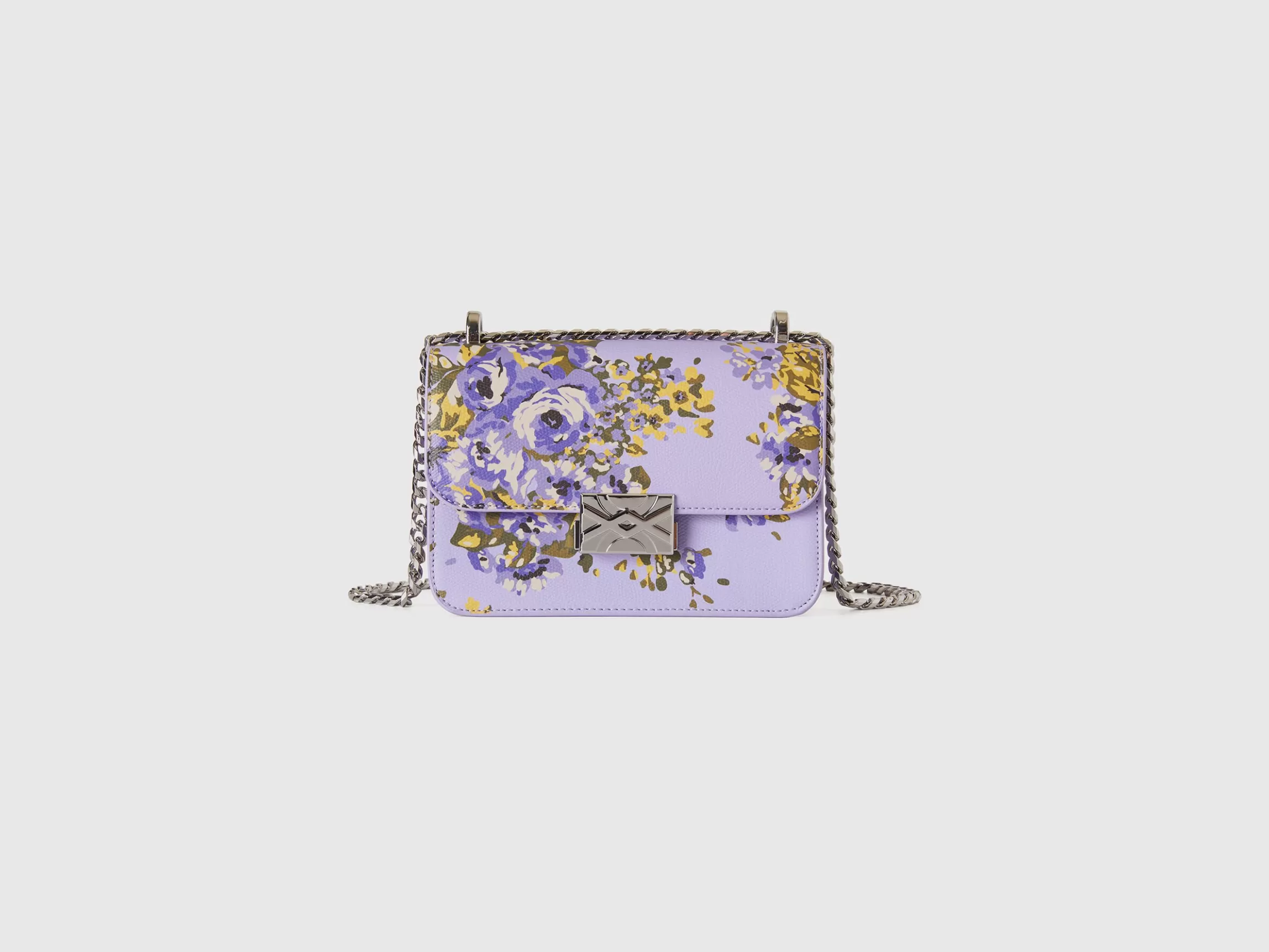 United Colors of Benetton Small Be Bag with floral print