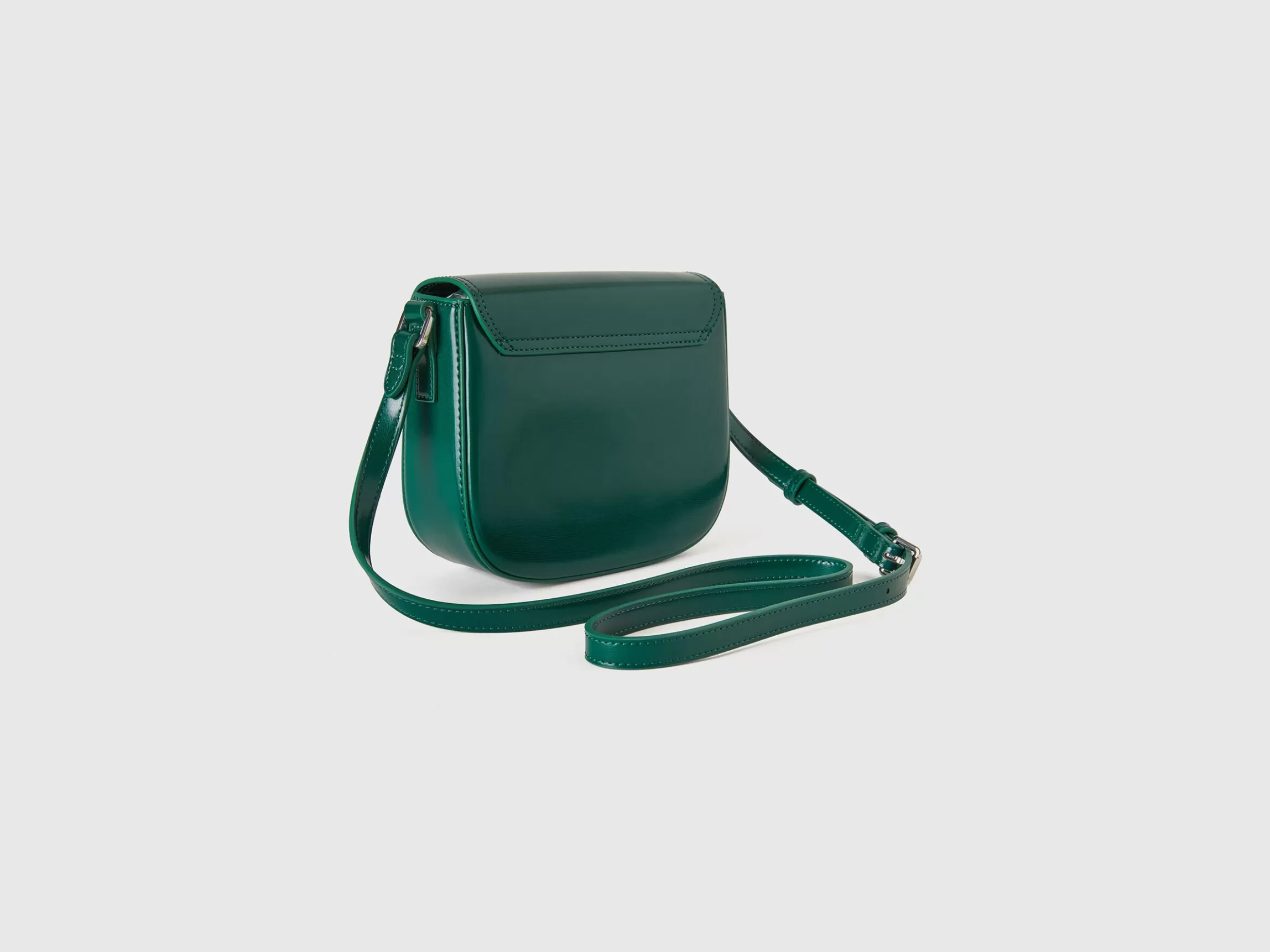 United Colors of Benetton Small crossbody bag in synthetic patent leather