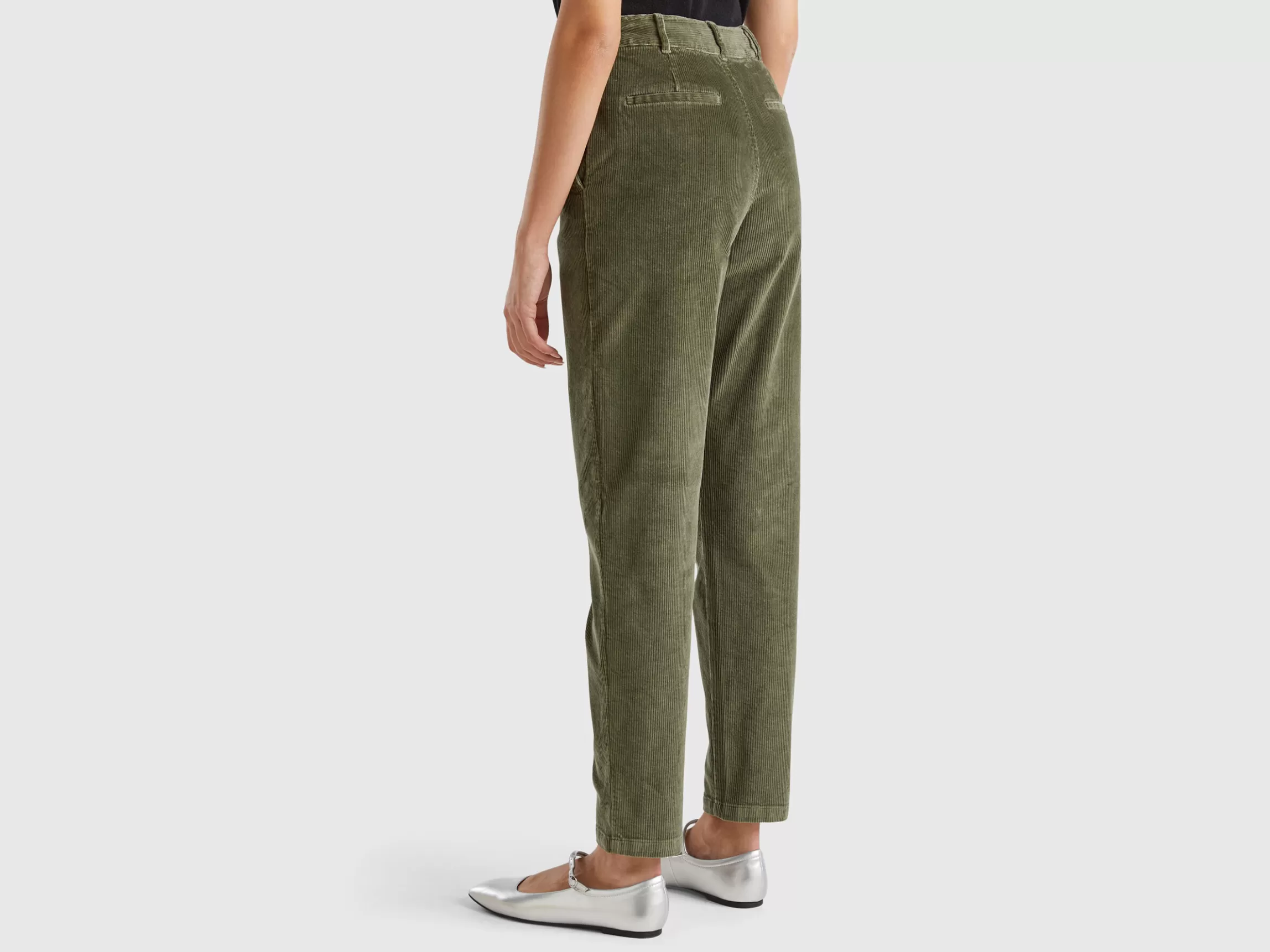 United Colors of Benetton Soft corduroy trousers