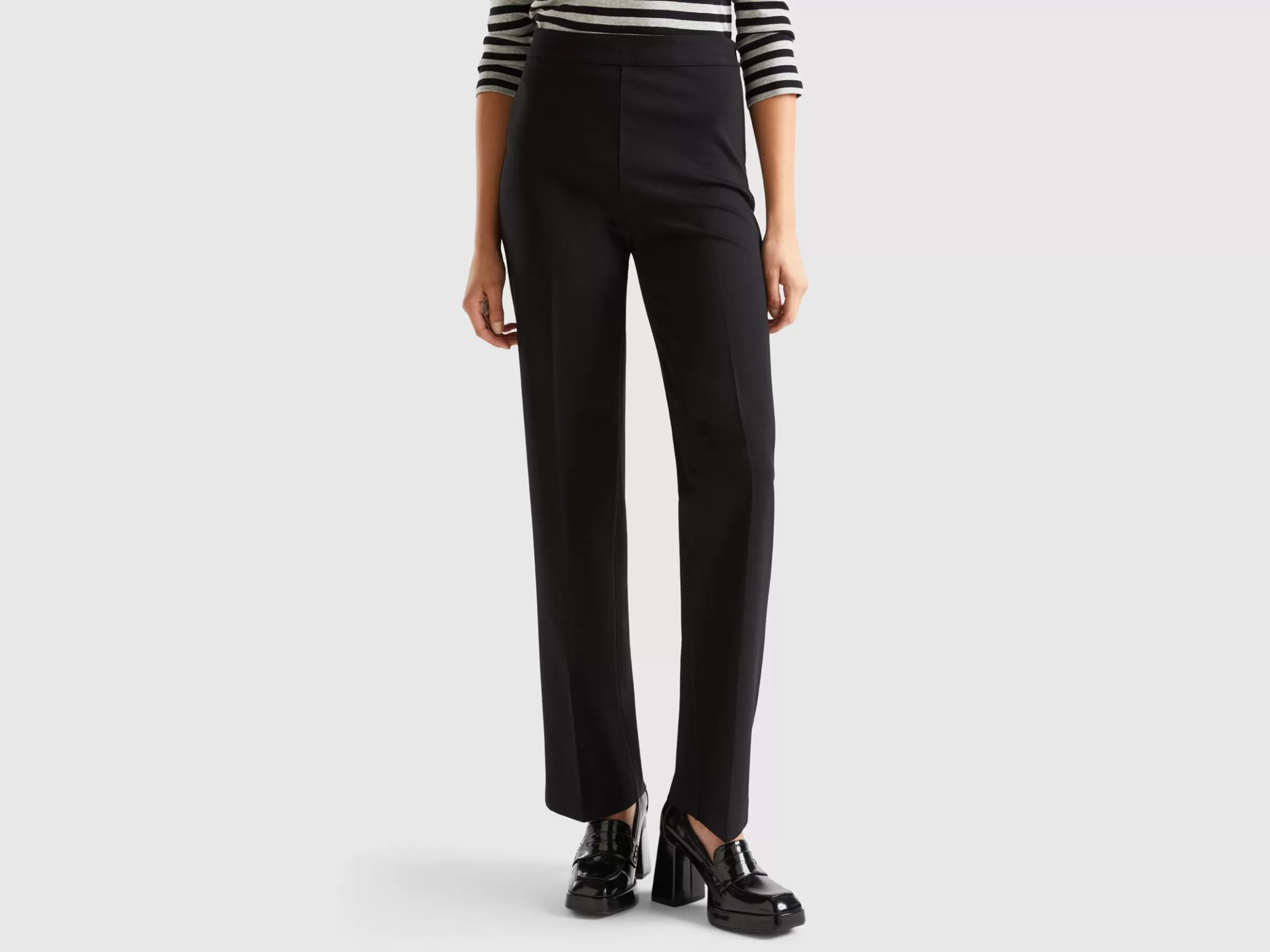 United Colors of Benetton Straight cut classic trousers