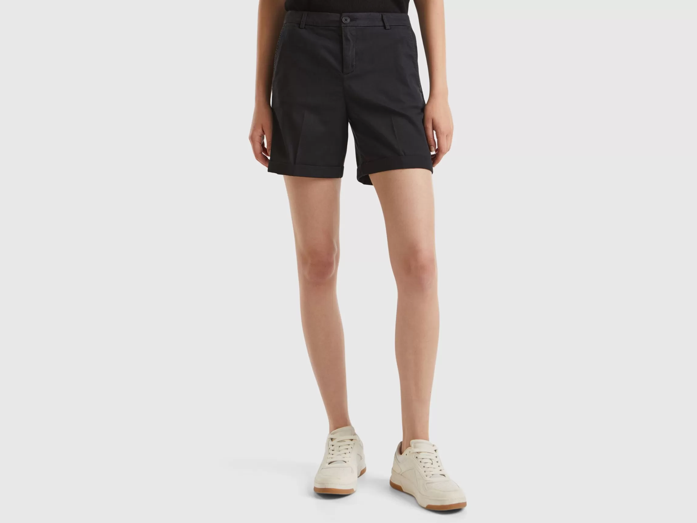 United Colors of Benetton Stretch cotton bermudas