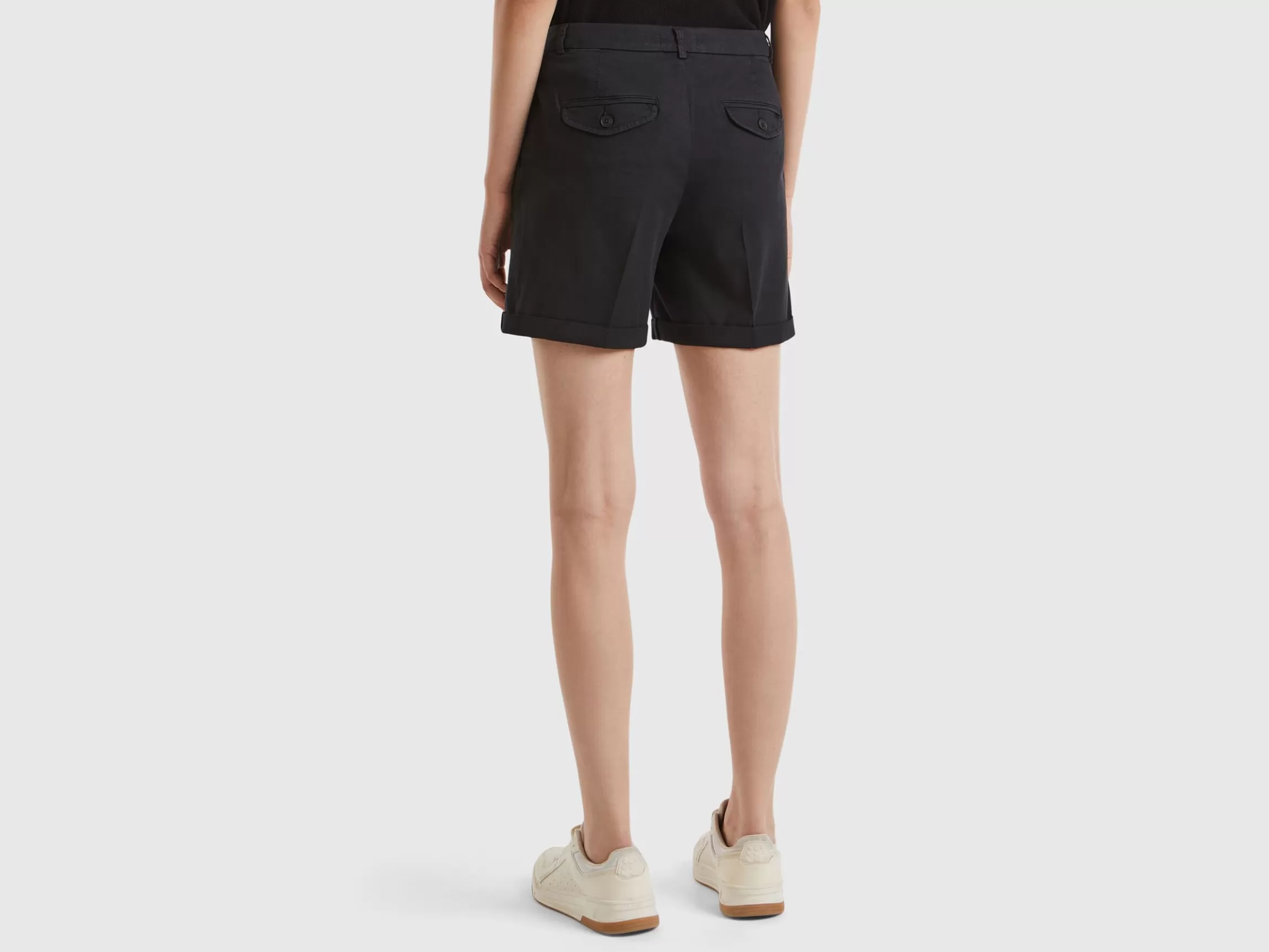 United Colors of Benetton Stretch cotton bermudas