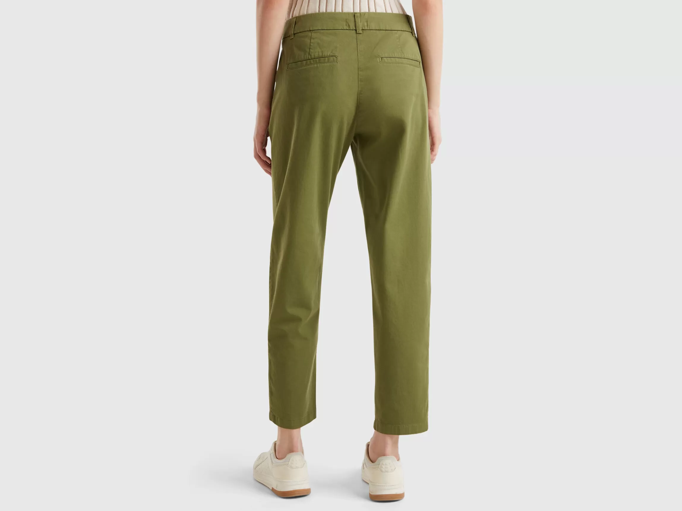 United Colors of Benetton Stretch cotton chino trousers