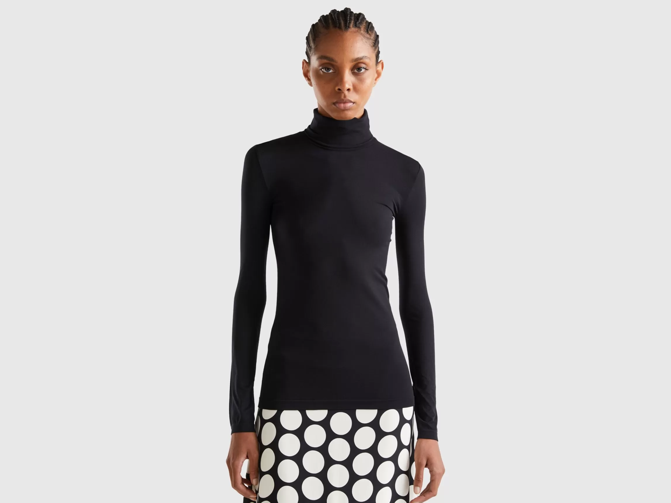 United Colors of Benetton Stretch turtleneck sweater