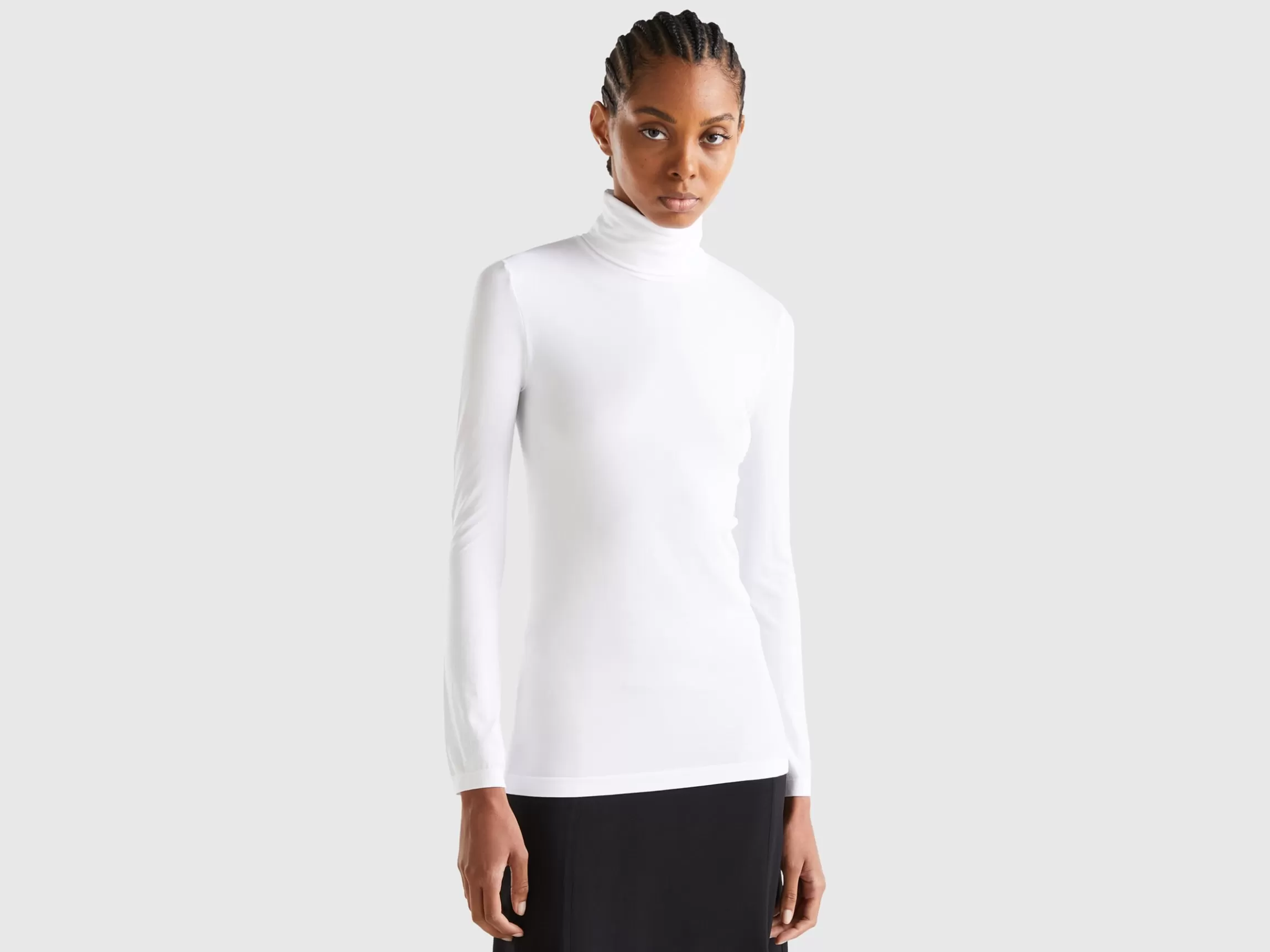 United Colors of Benetton Stretch turtleneck sweater