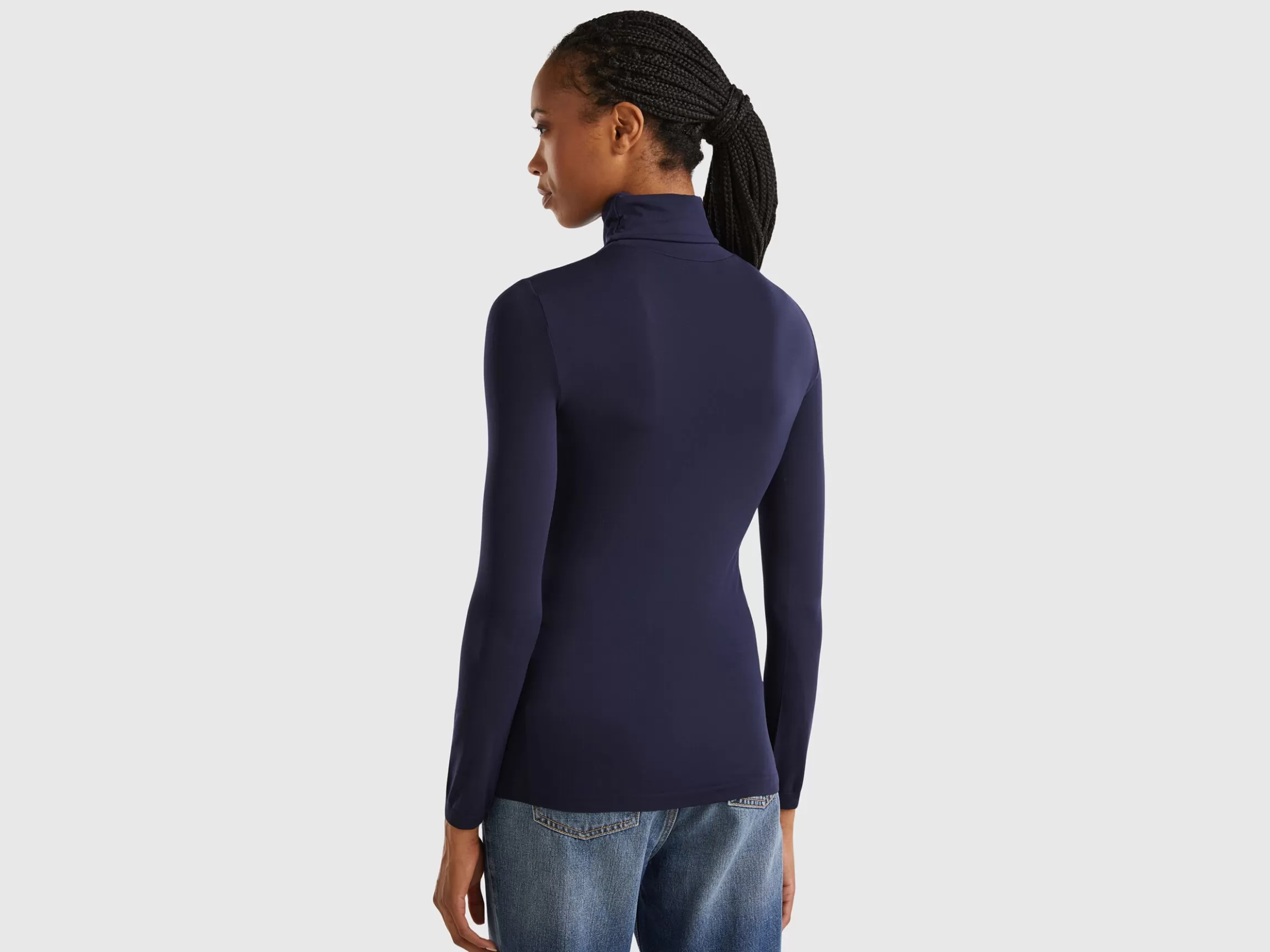 United Colors of Benetton Stretch turtleneck sweater