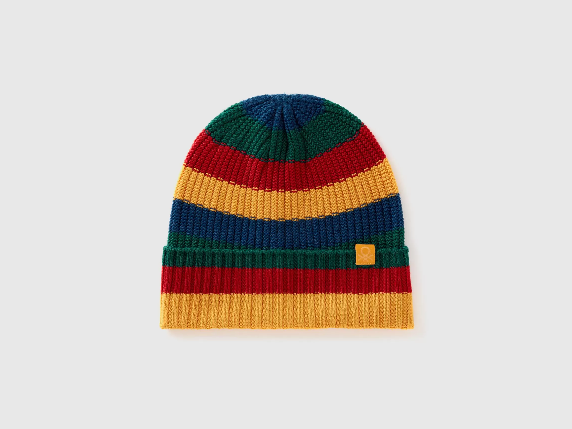 United Colors of Benetton Striped knit hat