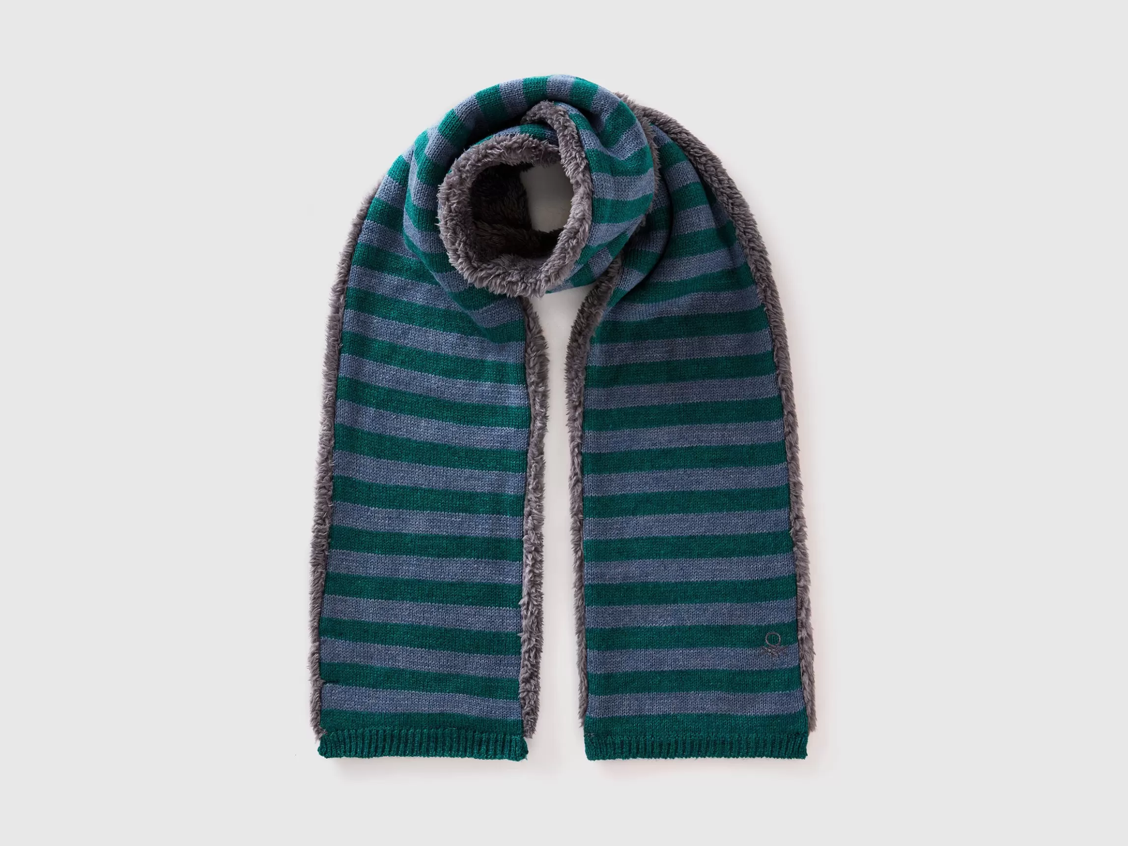 United Colors of Benetton Striped knit scarf