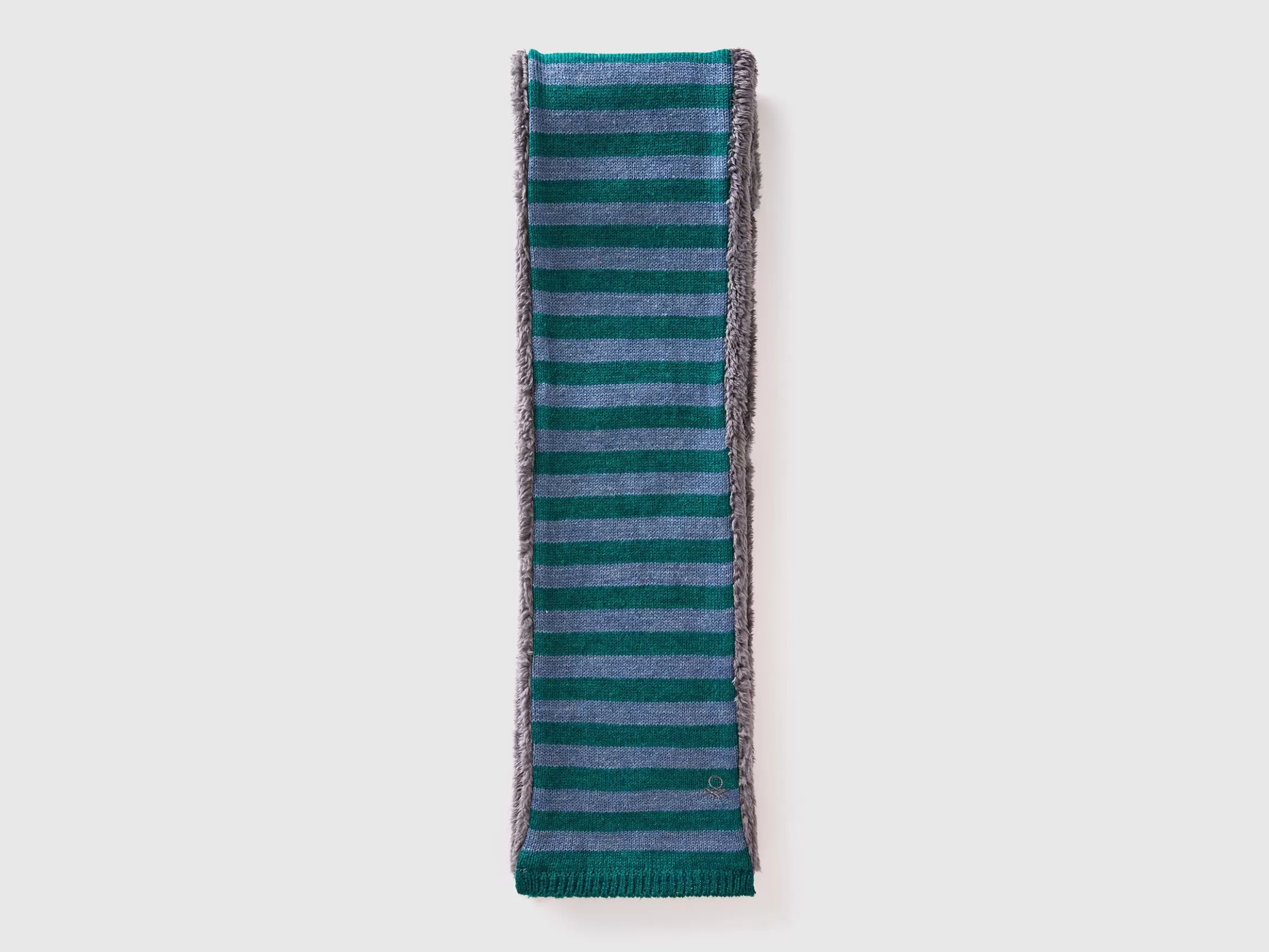 United Colors of Benetton Striped knit scarf