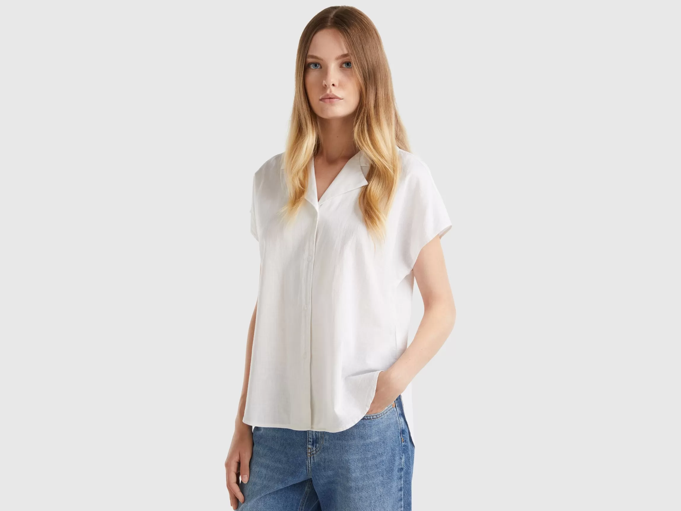 United Colors of Benetton Striped short sleeve shirt