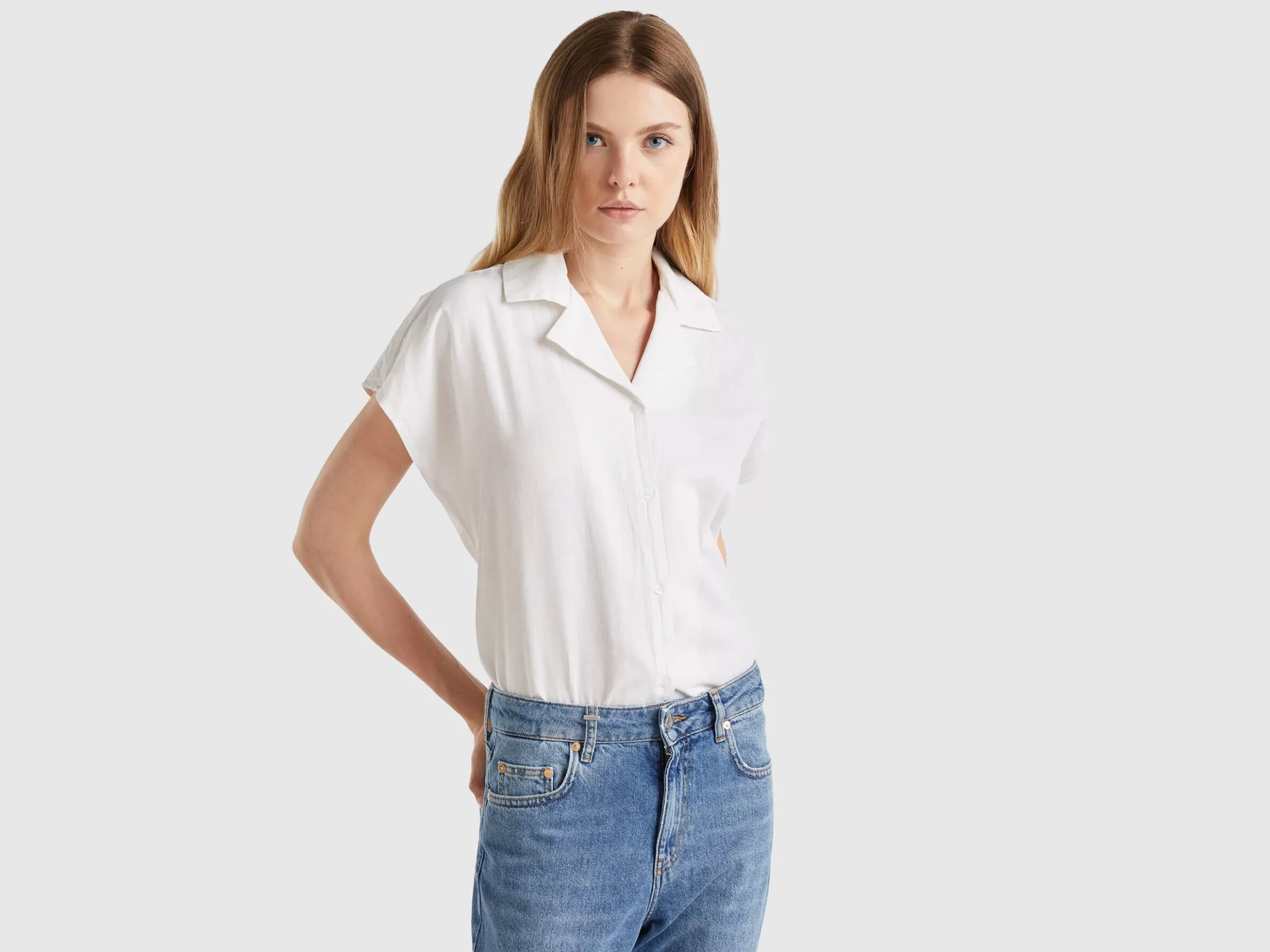 United Colors of Benetton Striped short sleeve shirt