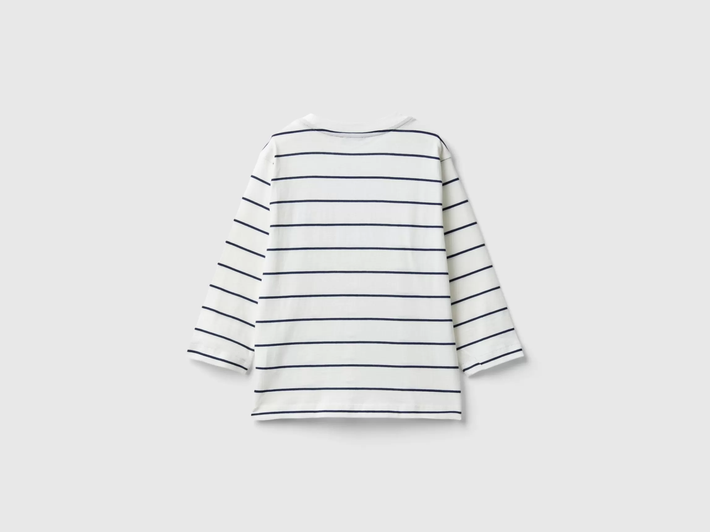 United Colors of Benetton Striped t-shirt with applique