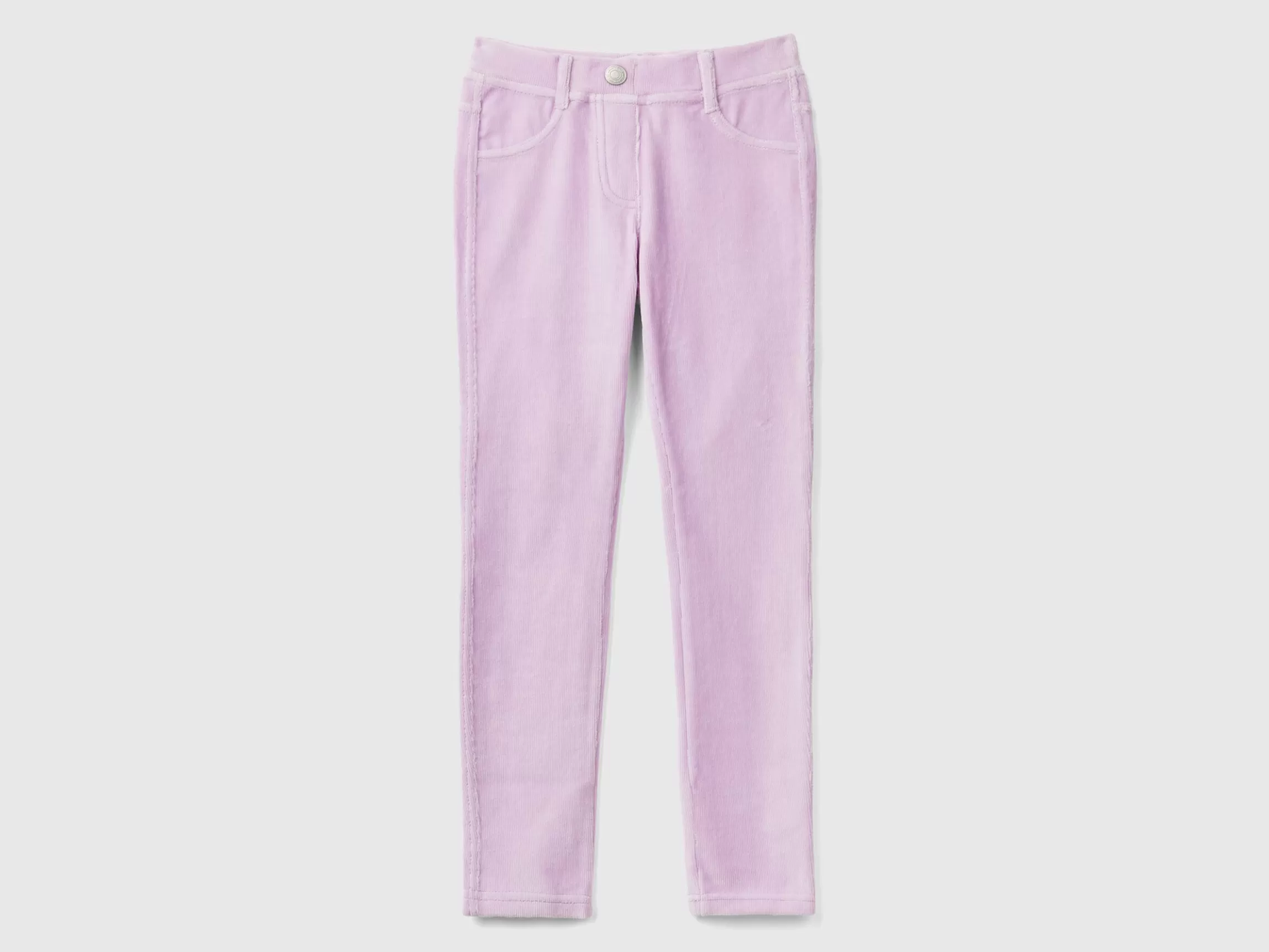 United Colors of Benetton Super skinny chenille trousers