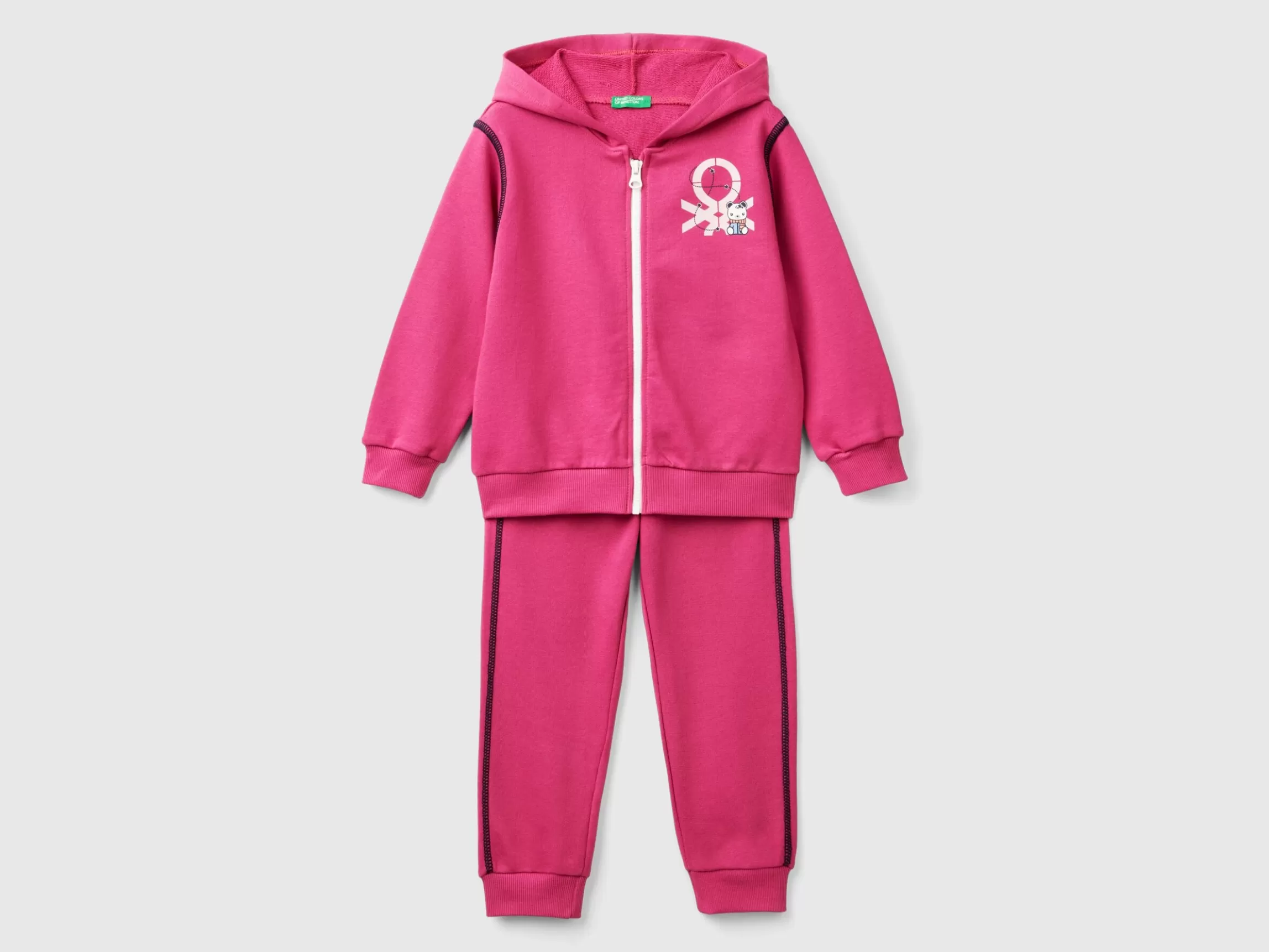 United Colors of Benetton Sweat tracksuit in 100% cotton